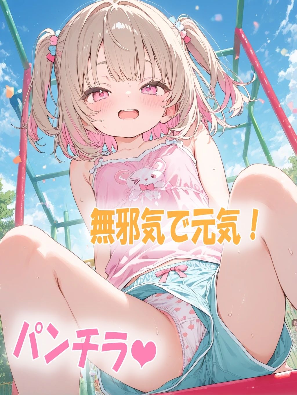公園でメス〇キを観察してたらパラダイスだったイラスト300枚 サンプル画像4