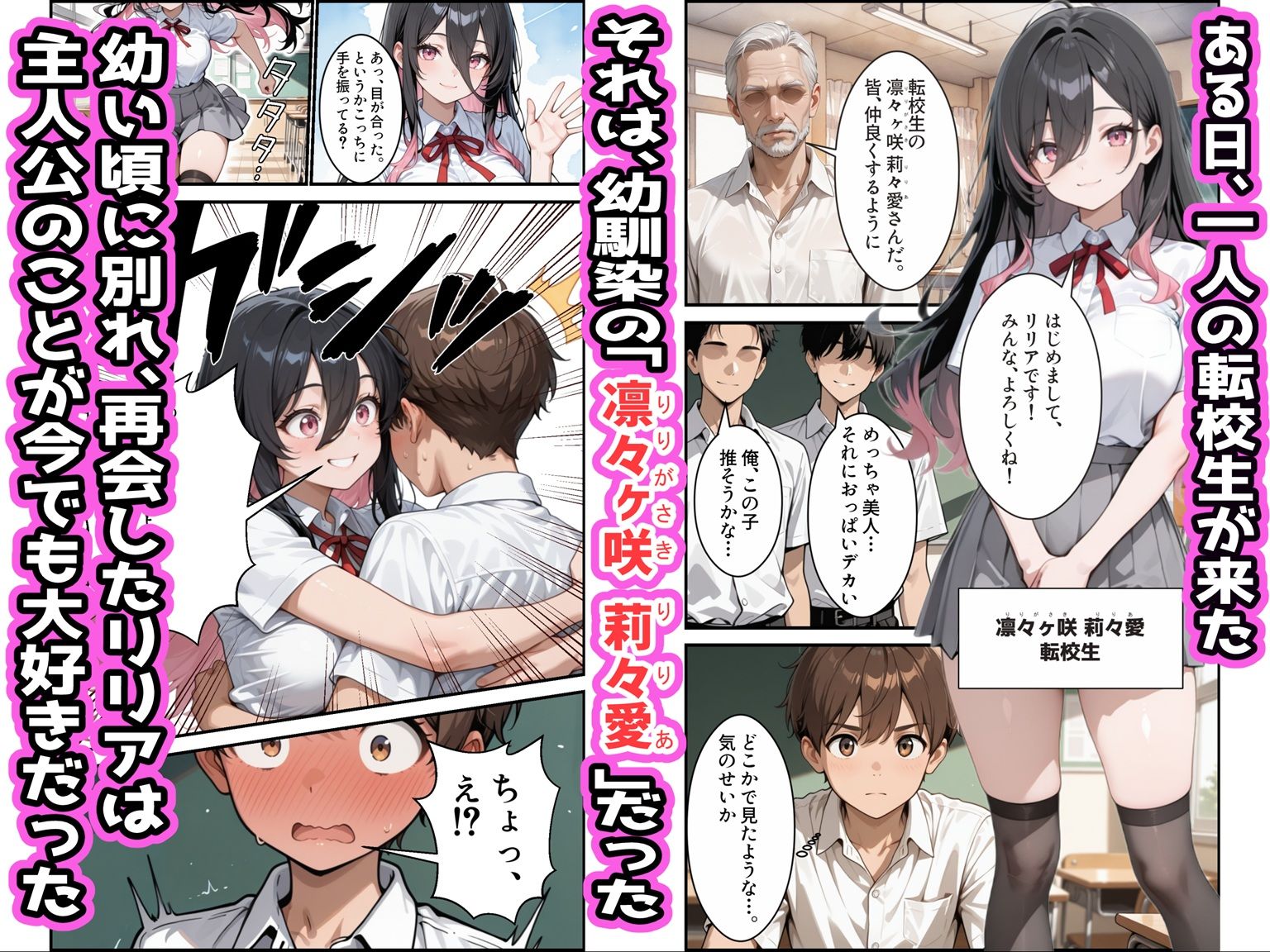 再会した幼馴染がサキュバスだった件 〜エロすぎる幼馴染が毎日搾り取ってくるんだが〜 サンプル画像1