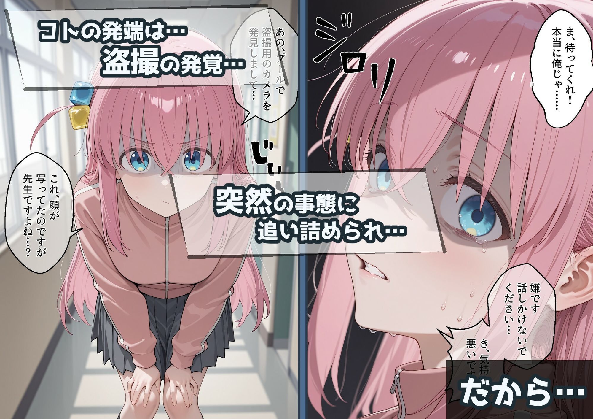 冴えないおじをザマァwしたら 拉致られてメス奴○にされました 【ぼっち・ざ・ろっく！ 後藤ひ〇り編】 サンプル画像2