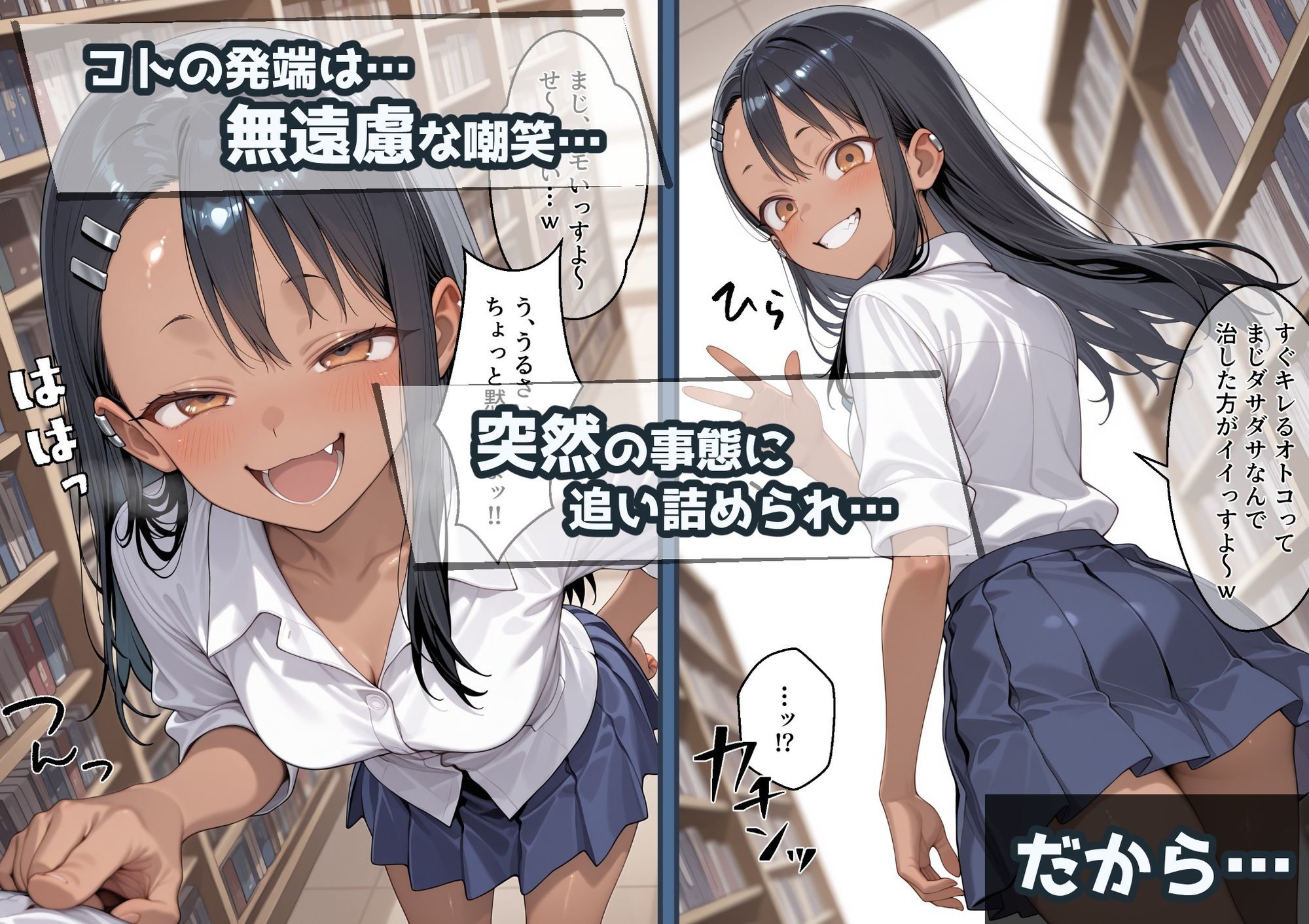 冴えないおじをザマァwしたら 拉致られてメス奴○にされました【イジらな〇で、長瀞さん】 長瀞 〇瀬 サンプル画像2