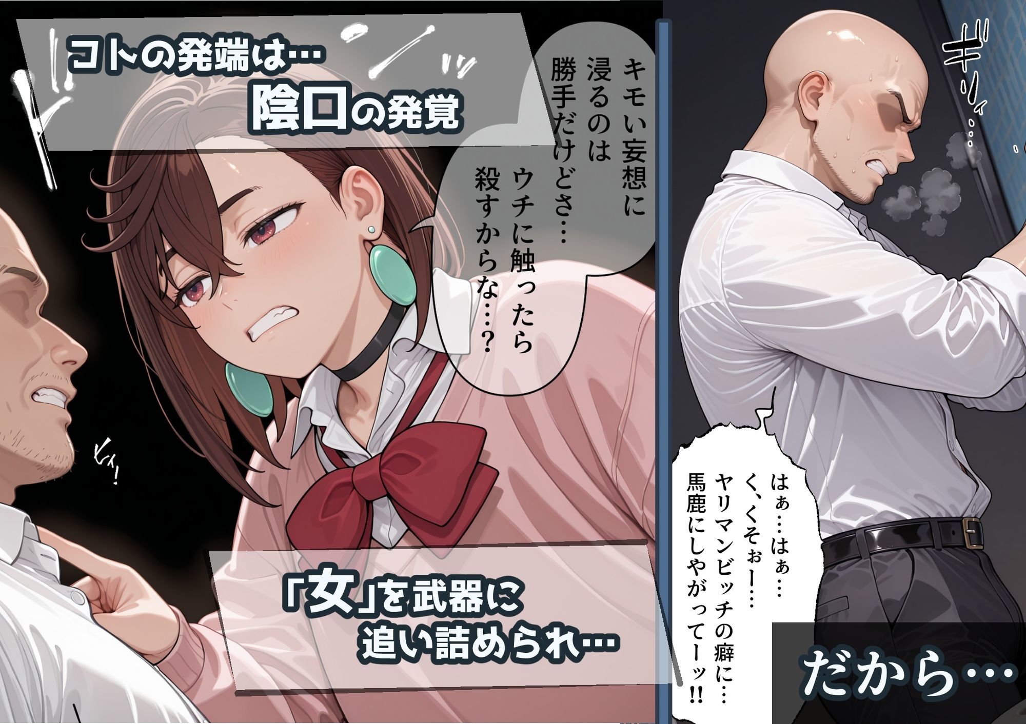 冴えないおじをザマァwしたら 拉致られてメス奴○にされました【ダンダダン】綾瀬もも サンプル画像2