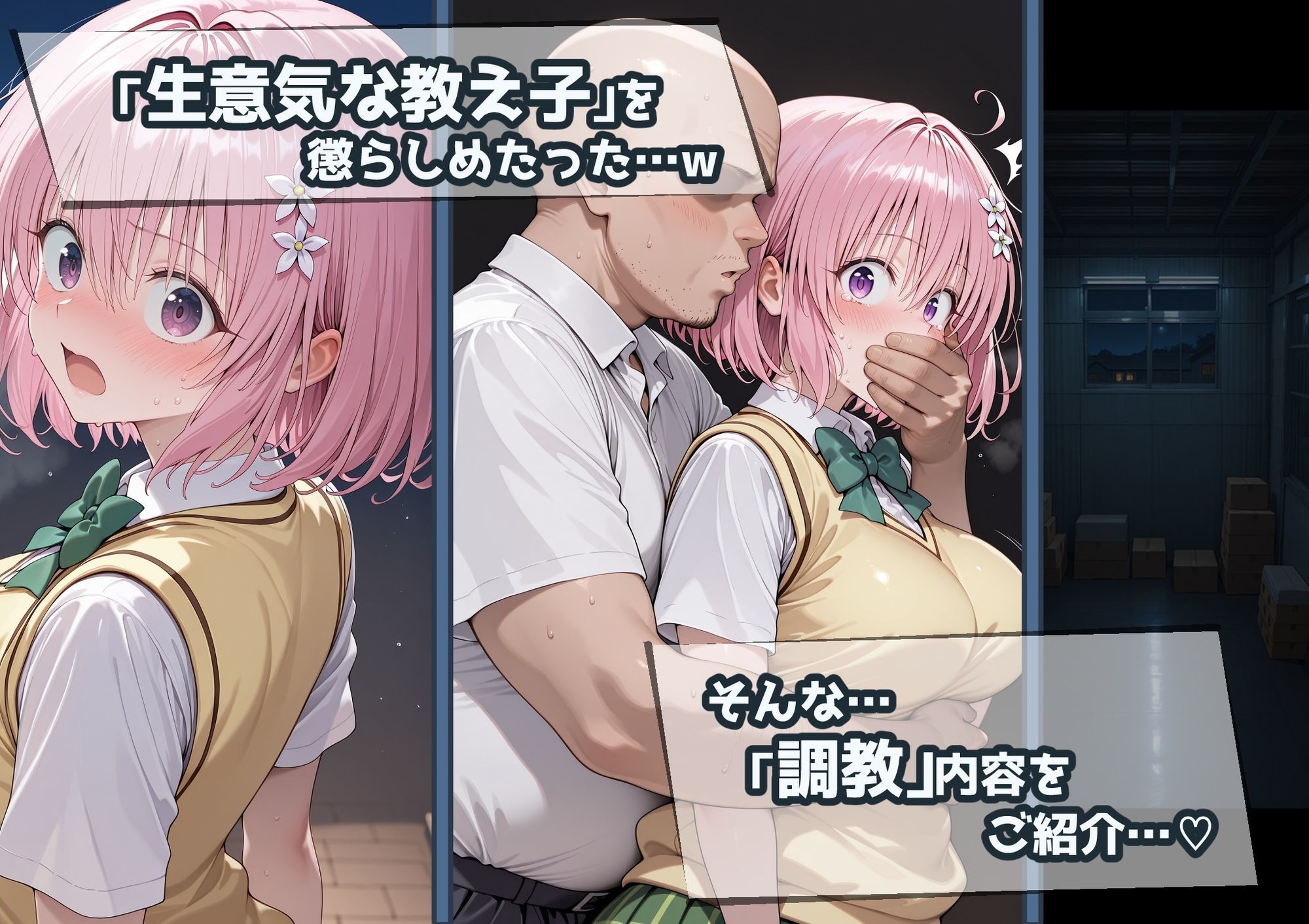 冴えないおじをザマァwしたら 拉致られてメス奴○にされました 【ToL〇VEる モモ編】 サンプル画像3