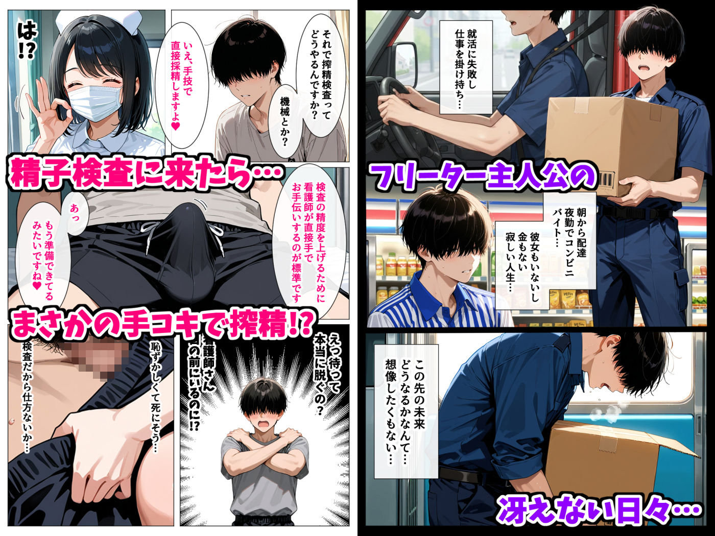 冴えないフリーターの俺が生殖機能検査したらまさかの『特A級精子』持ちだった！？〜ヤリまくり＆人生逆転した話〜 サンプル画像2