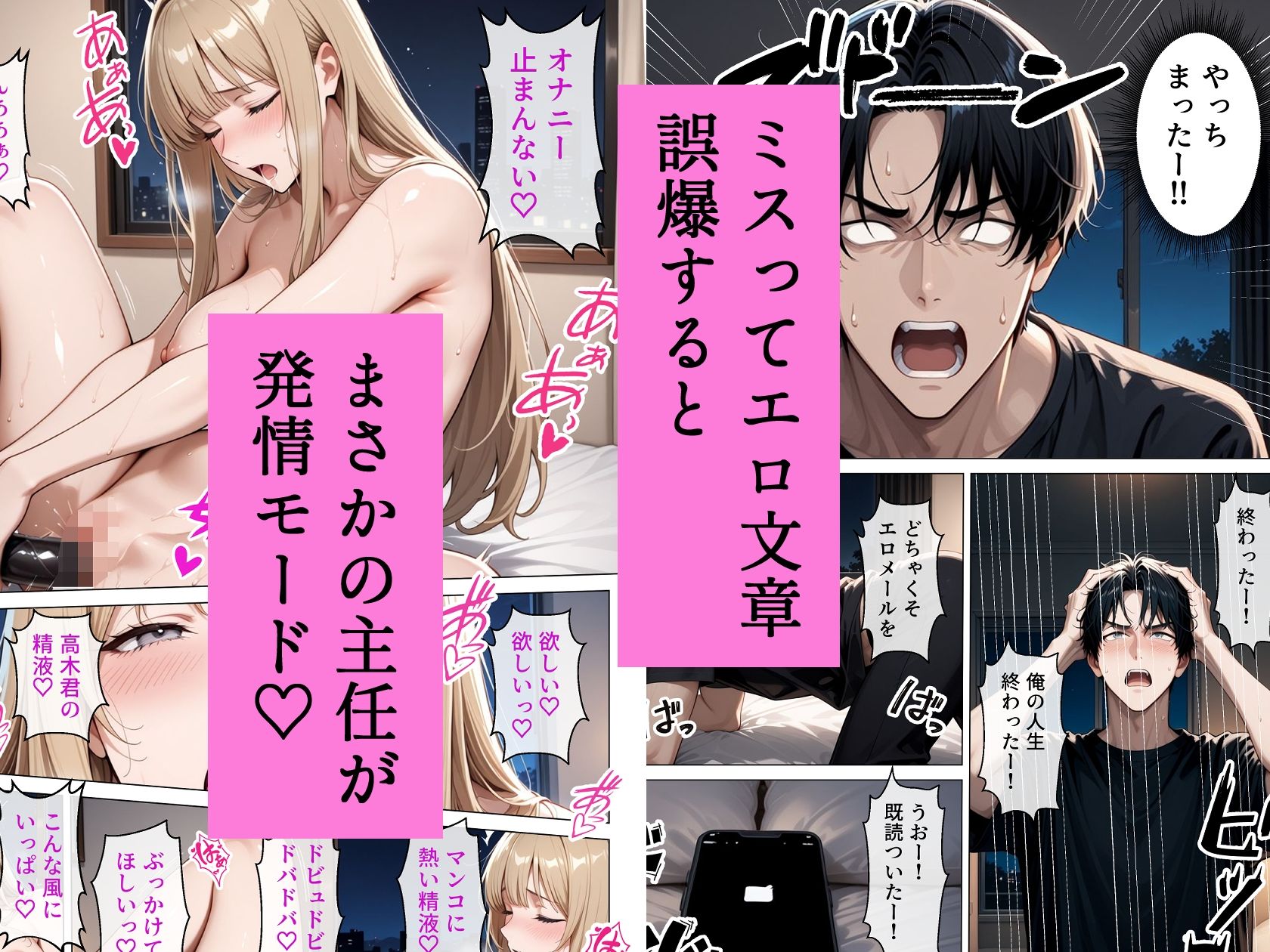 冷酷無比な女上司がらぶらぶエッチで中出し懇願 サンプル画像4