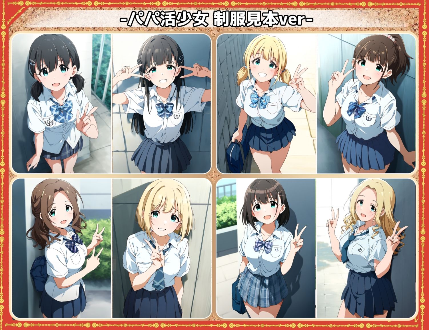 凌●＆わからせフェチ特化 2020年代アニメ作画特集 凌●されるパパ活少女たち その1 -500枚を撮影- サンプル画像6