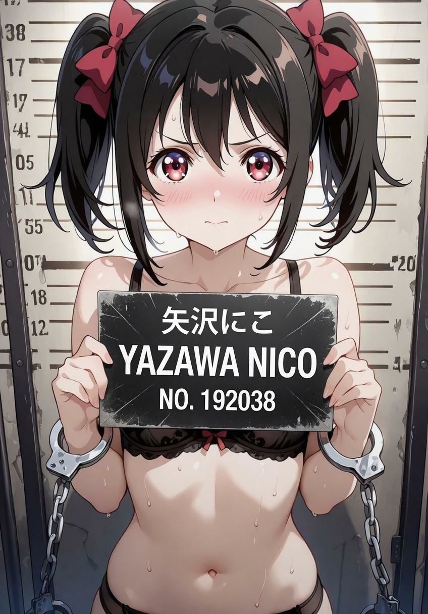 刑務所の下着女囚〜冷たい鉄格子に押しつけられ警察官に何度も中出しされる〜 ラブライブ サンプル画像8