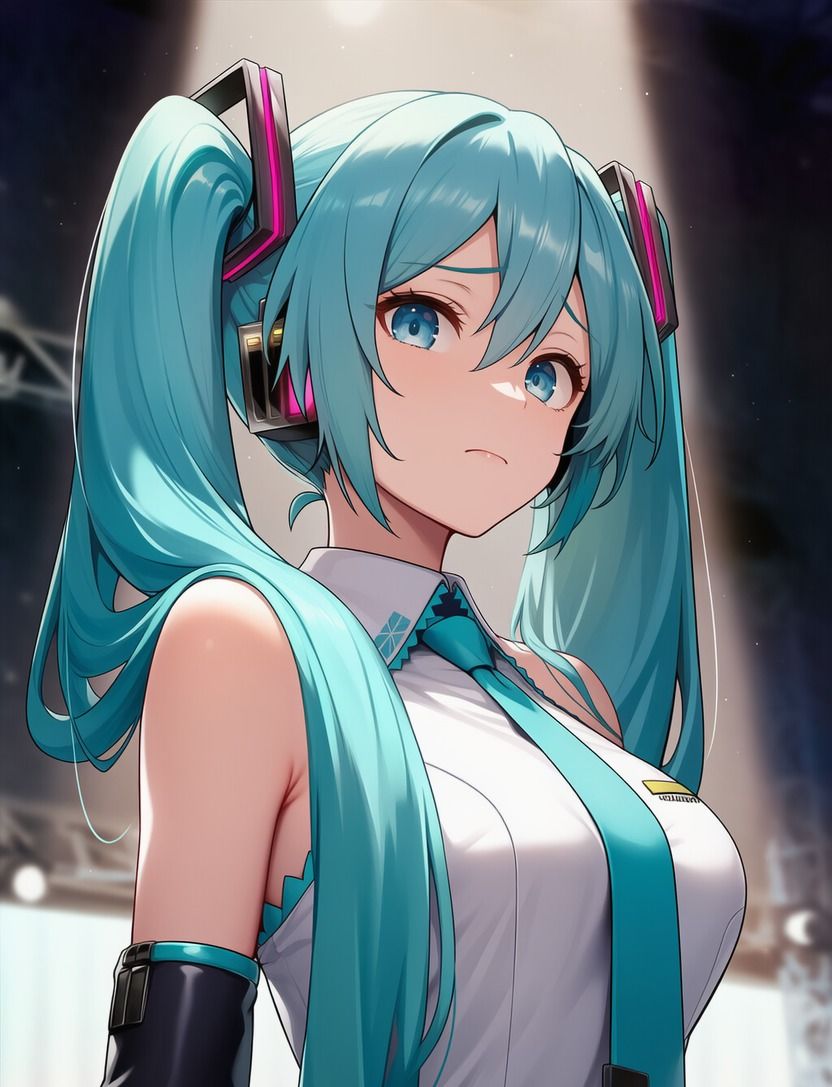 初●ミク vs ぬるぬる触手 サンプル画像2