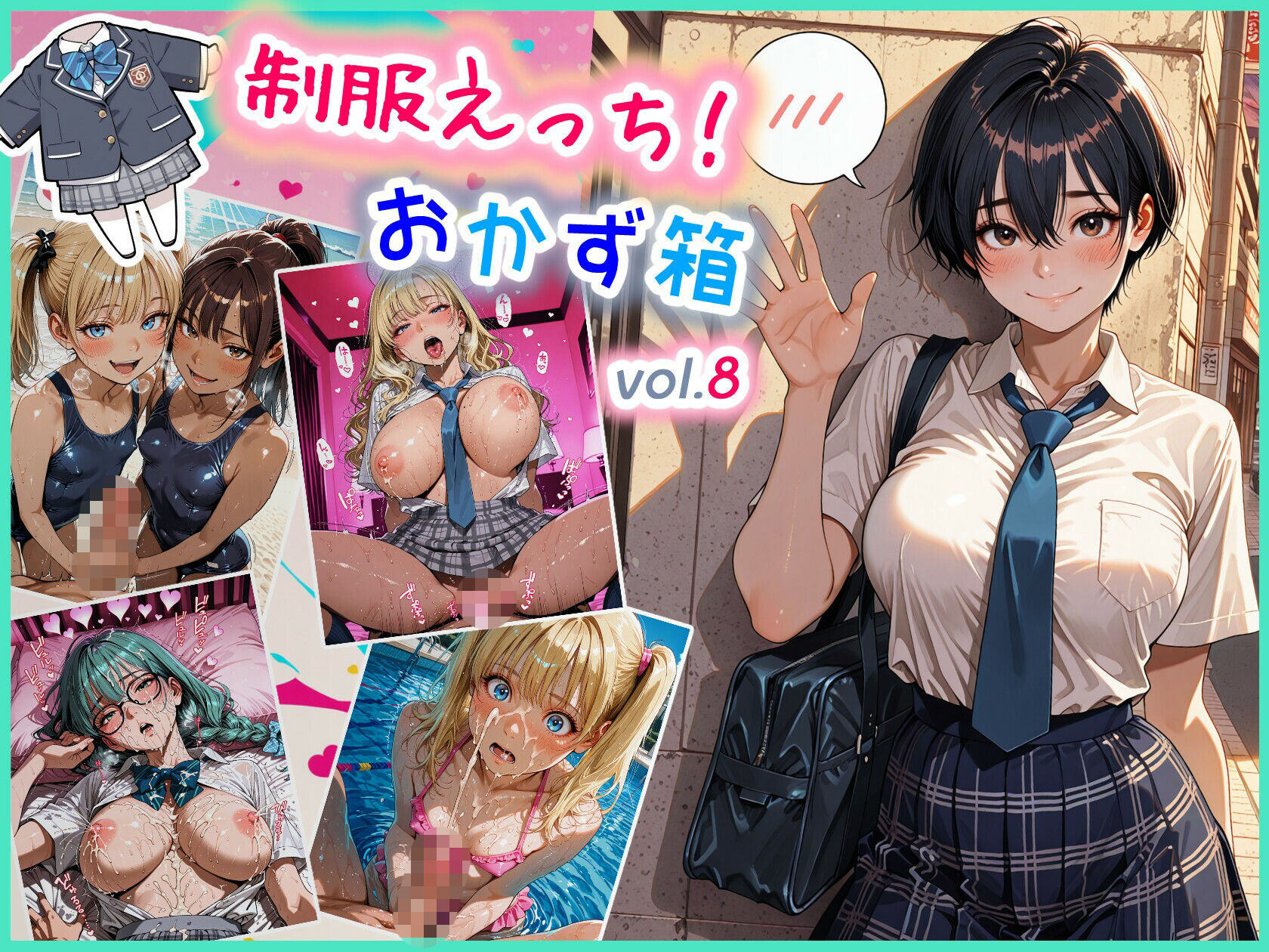 制服えっち！おかず箱 vol.8 サンプル画像1