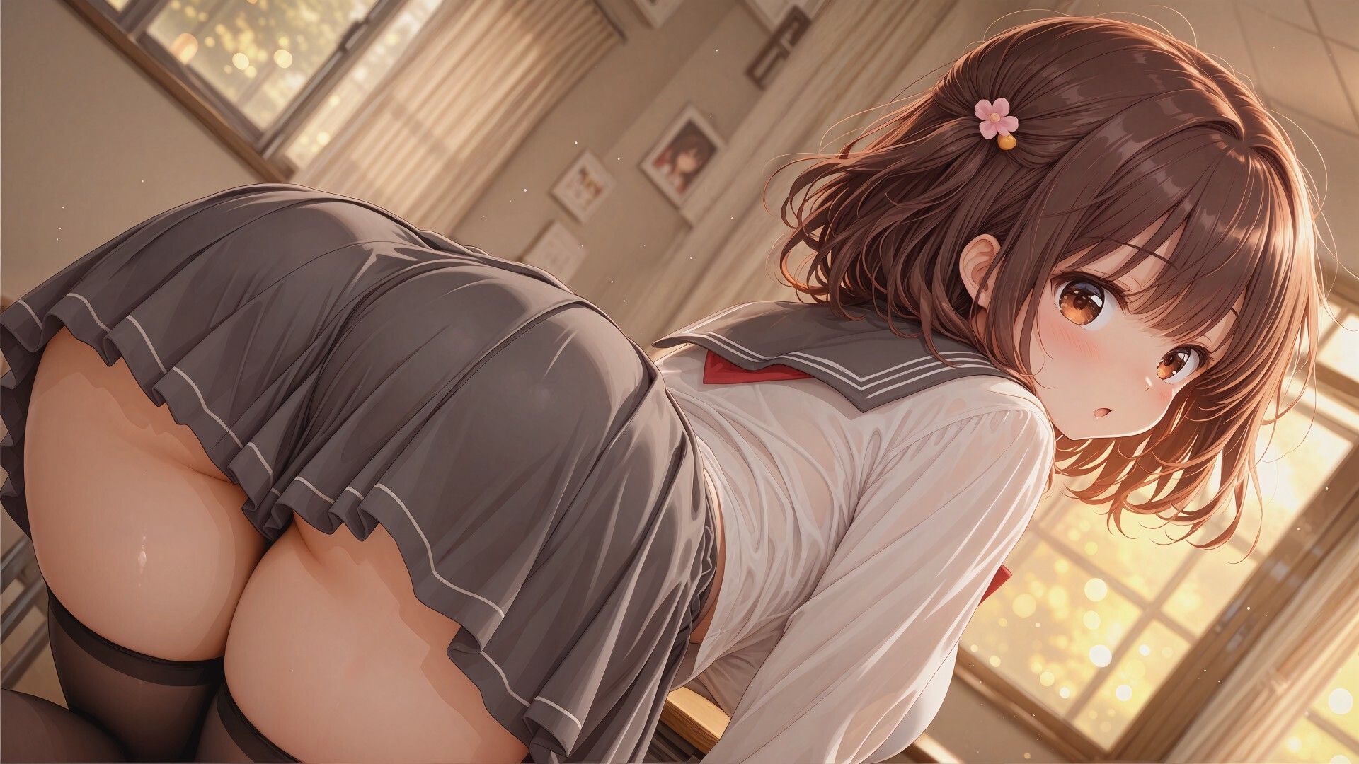 制服グラビア〜ハメ撮り同級生〜 サンプル画像2