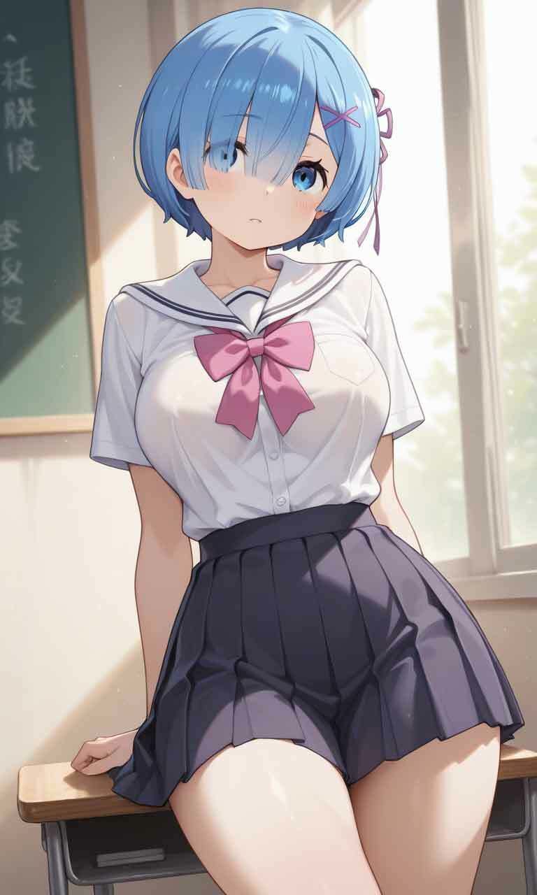 制服レ〇とイチャイチャエッチ 277枚 サンプル画像2