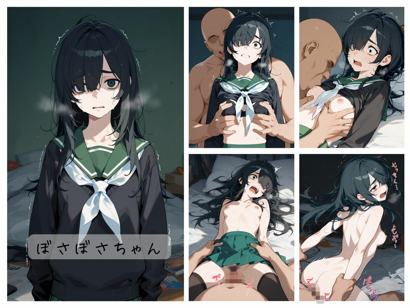 制服女子わからせまとめ 陰キャ女子編 サンプル画像3