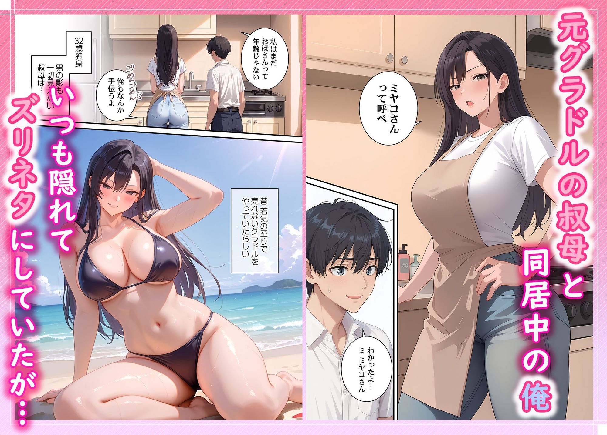割り切りワイフ〜叔母そっくりな肉人形をハメ放題〜 サンプル画像1