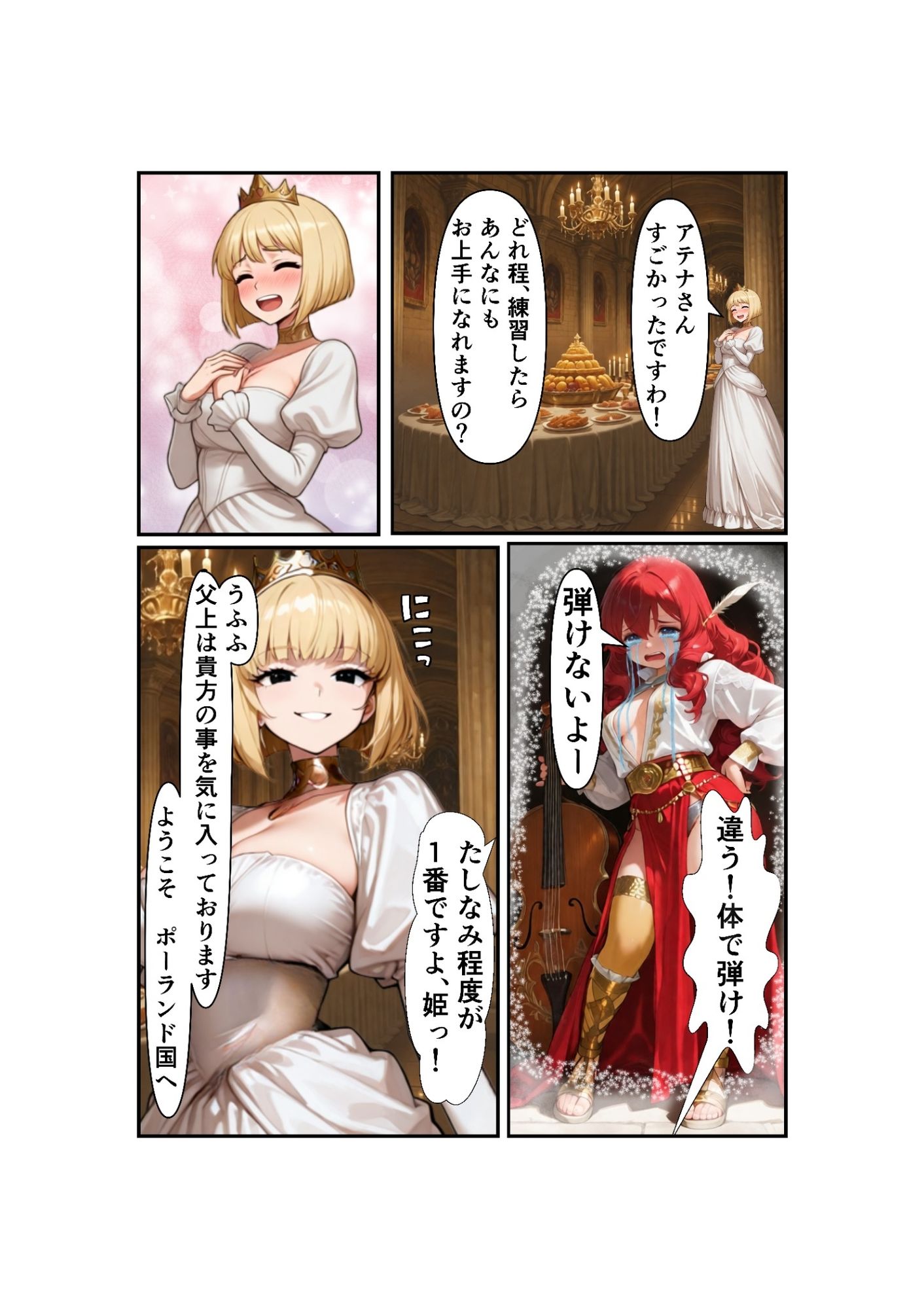 勇者PT壊滅計画 第二の標的・赤い吟遊詩人アテナ サンプル画像5