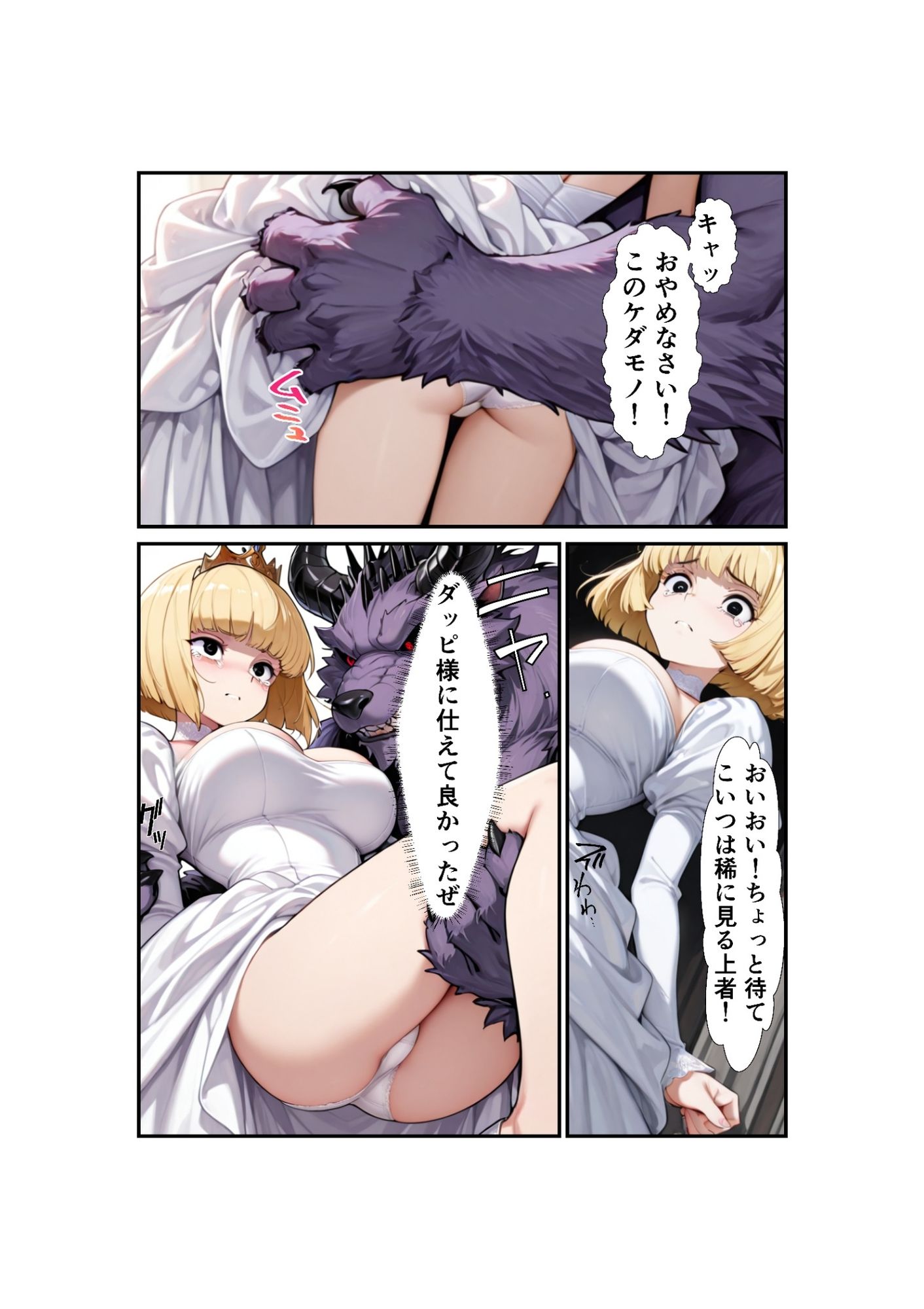 勇者PT壊滅計画 第二の標的・赤い吟遊詩人アテナ サンプル画像6