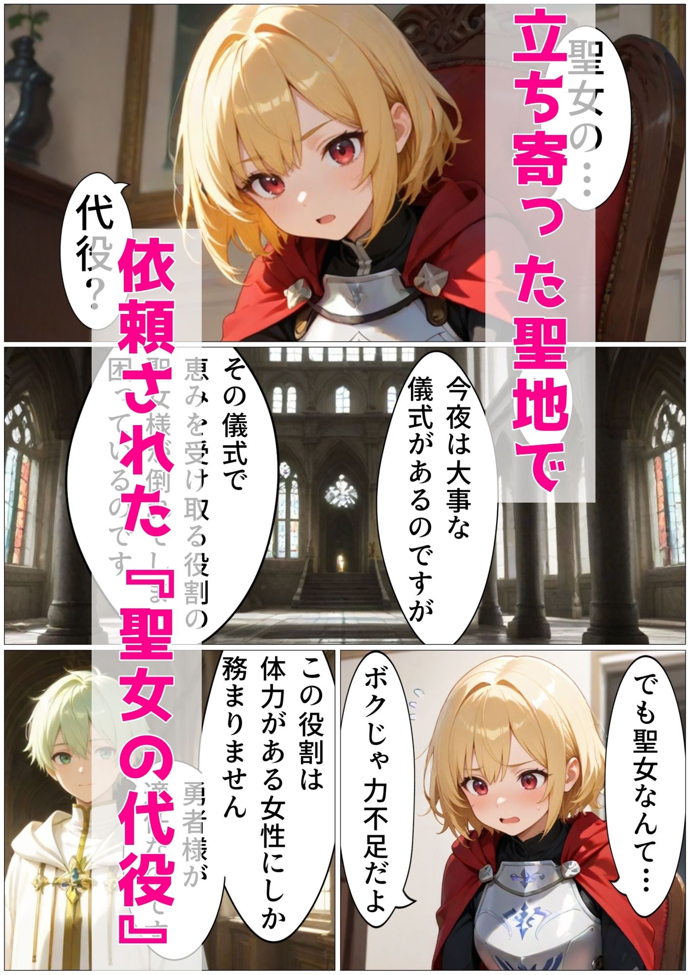 勇者は聖女に入りますか？ サンプル画像3