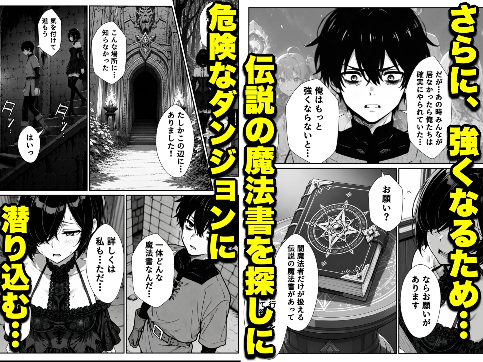 勇者パーティに処刑された闇魔法使いの俺は、EXスキル【時間牢獄】に目覚め、殺すより残酷な復讐をすることにした3〜妻を蘇らせる代償は、最愛の妻を裏切ることでした〜 サンプル画像3