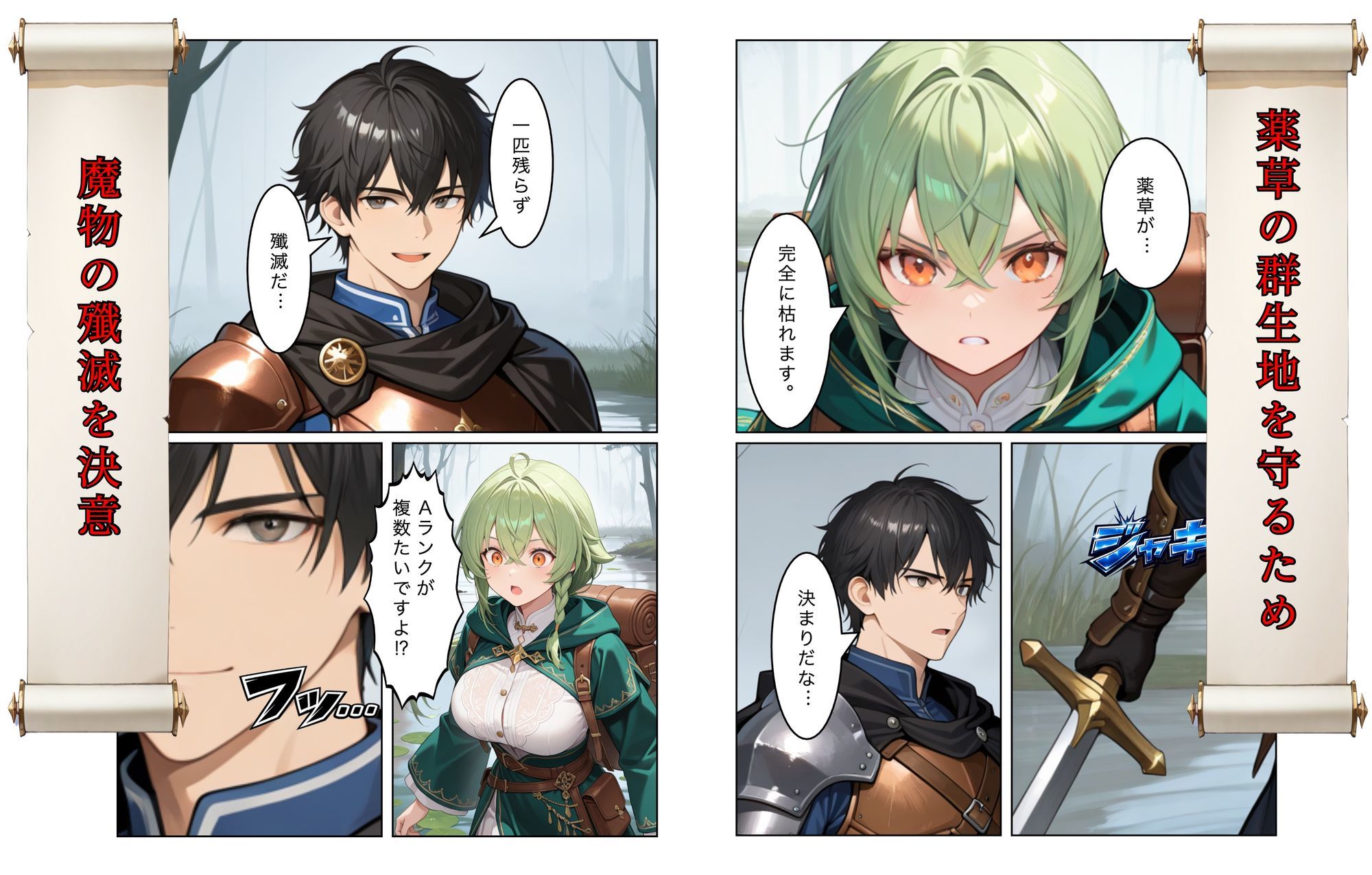 勇者選抜で見捨てられた俺のスキル《発汗》実は全能力を奪う《体液吸収》最凶チートでした。【第五話】 サンプル画像6