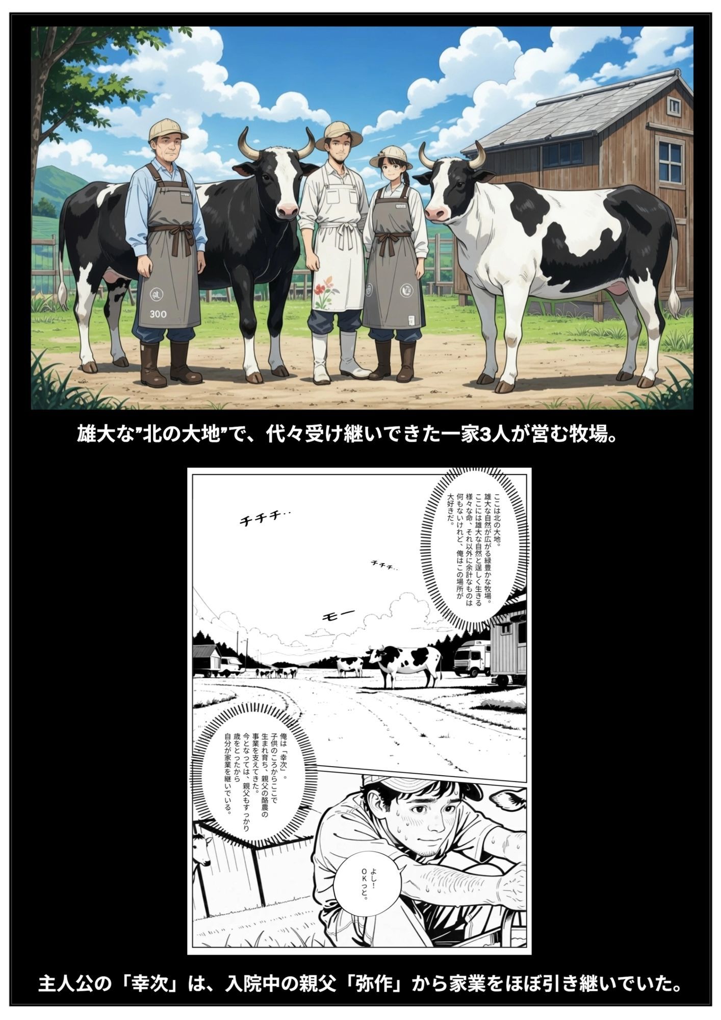 北の大地（上） サンプル画像1