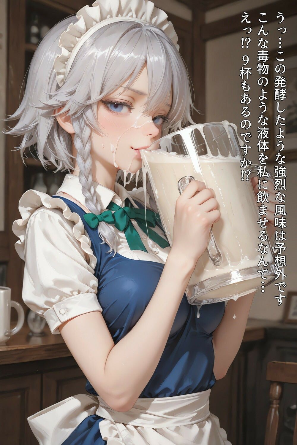 十六夜咲夜の極上体験レポート  地下検証室の七日間 【東方】【7フェチ】【500枚】 サンプル画像9