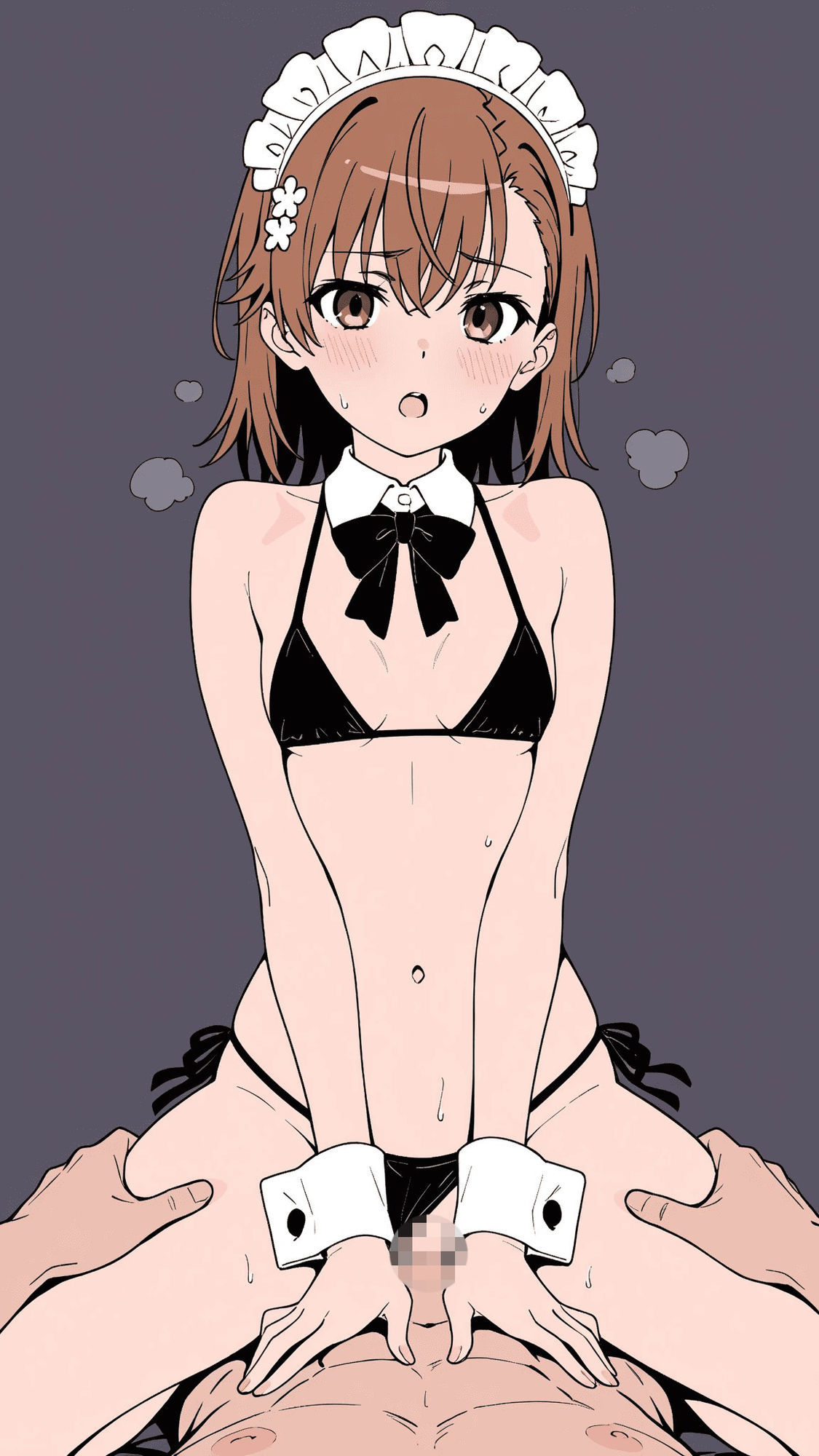 半ズボンのお姉ちゃん■メイド・サンタ服 サンプル画像5