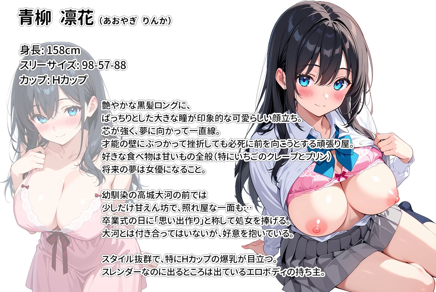 卒業式に処女をくれた爆乳幼馴染がAV女優になっていたので俺の愛とセックスで取り戻す！ サンプル画像10