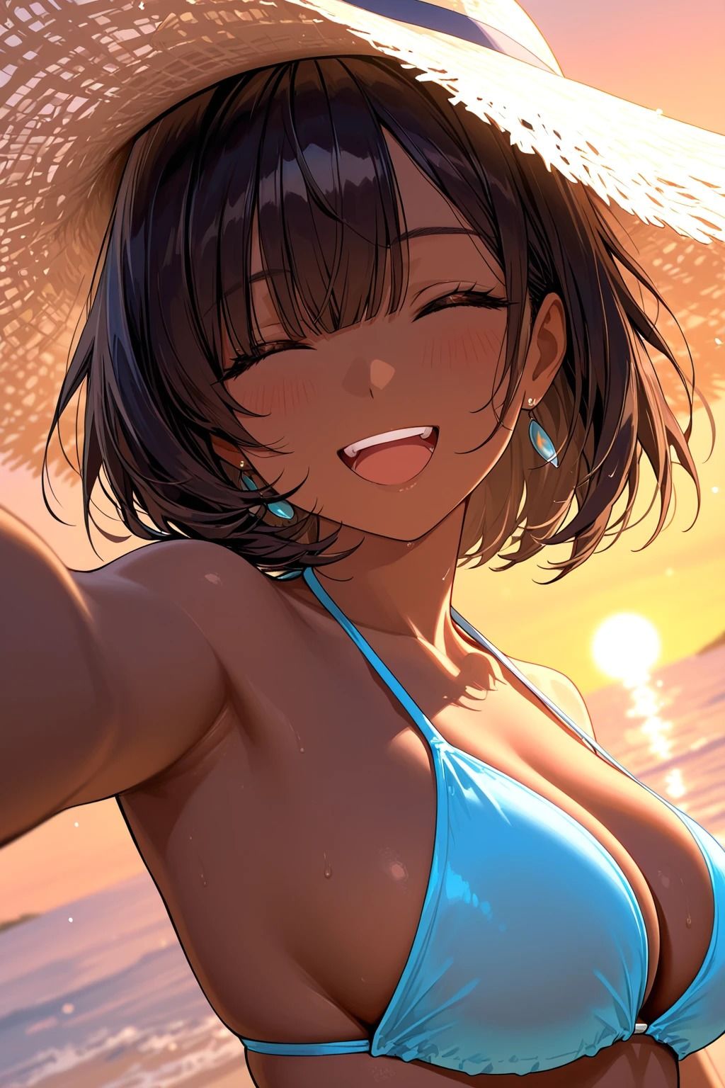 南国での出会い  Meetings in the tropics サンプル画像1