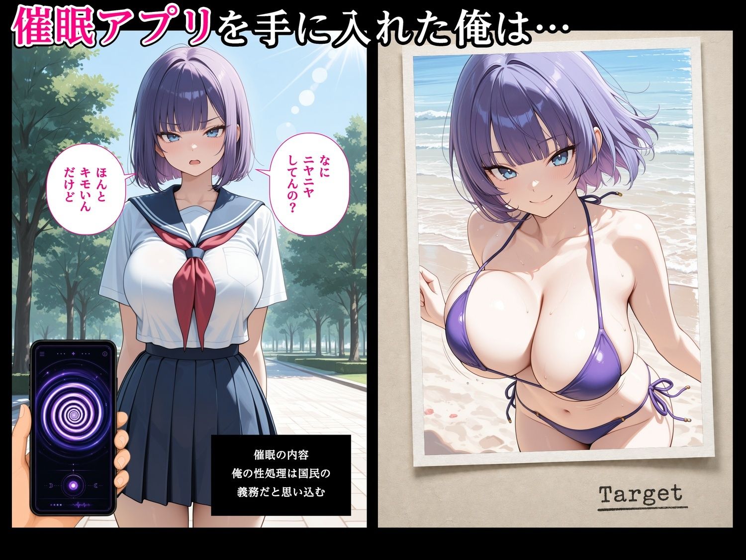 即オチ催●2〜俺の性処理は国民の義務だと思い込む〜 サンプル画像1