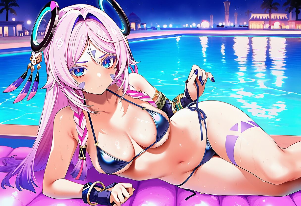 原◯ シ◯ラリ 水着グラビアイラスト集 サンプル画像2