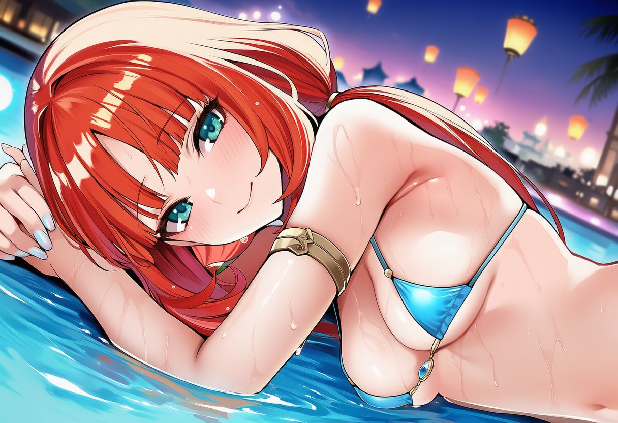 原◯ ニ◯ロウ 水着グラビ アイラスト集 サンプル画像3