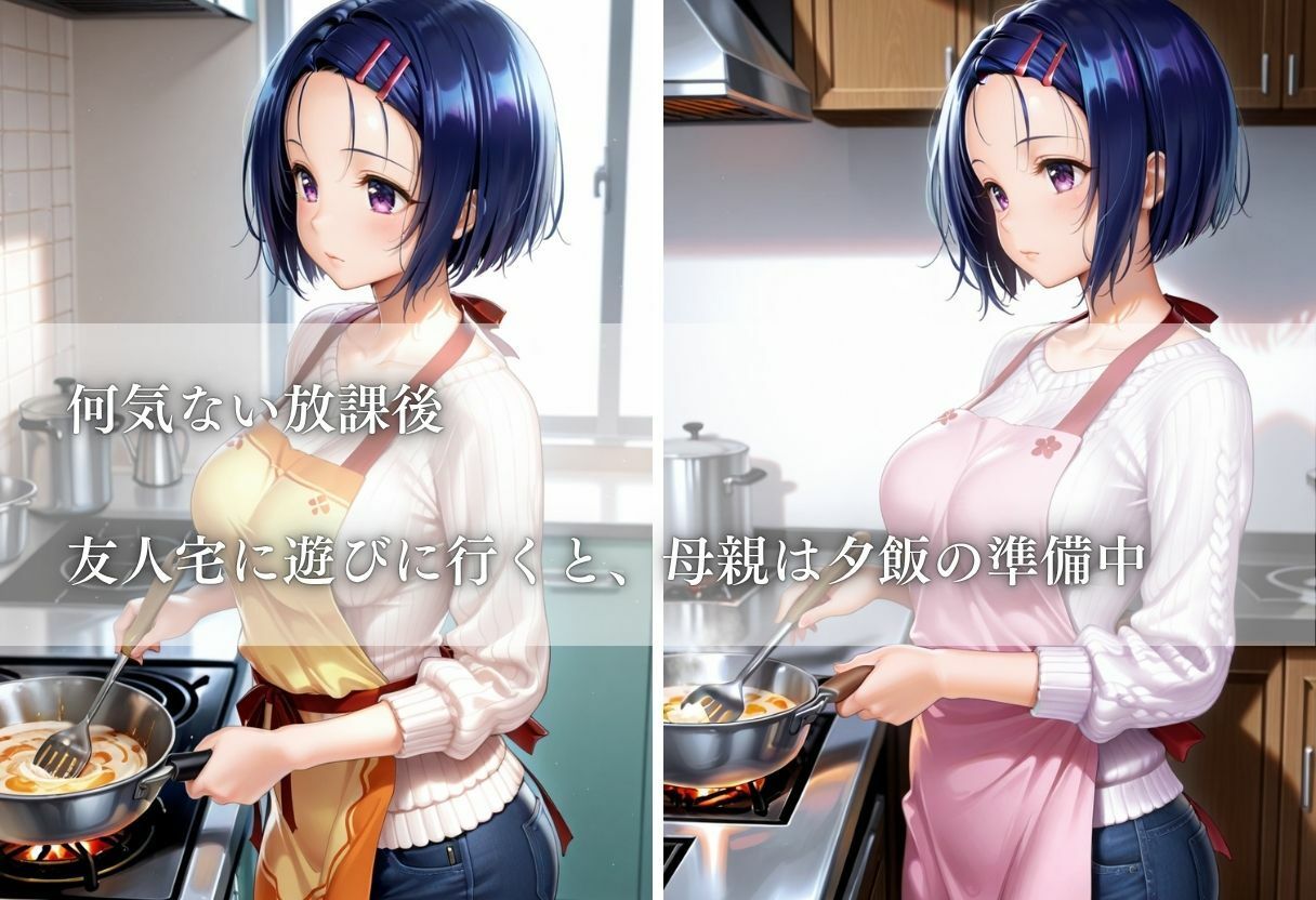友達の母親に筆おろしされる話 Vol.1 サンプル画像2