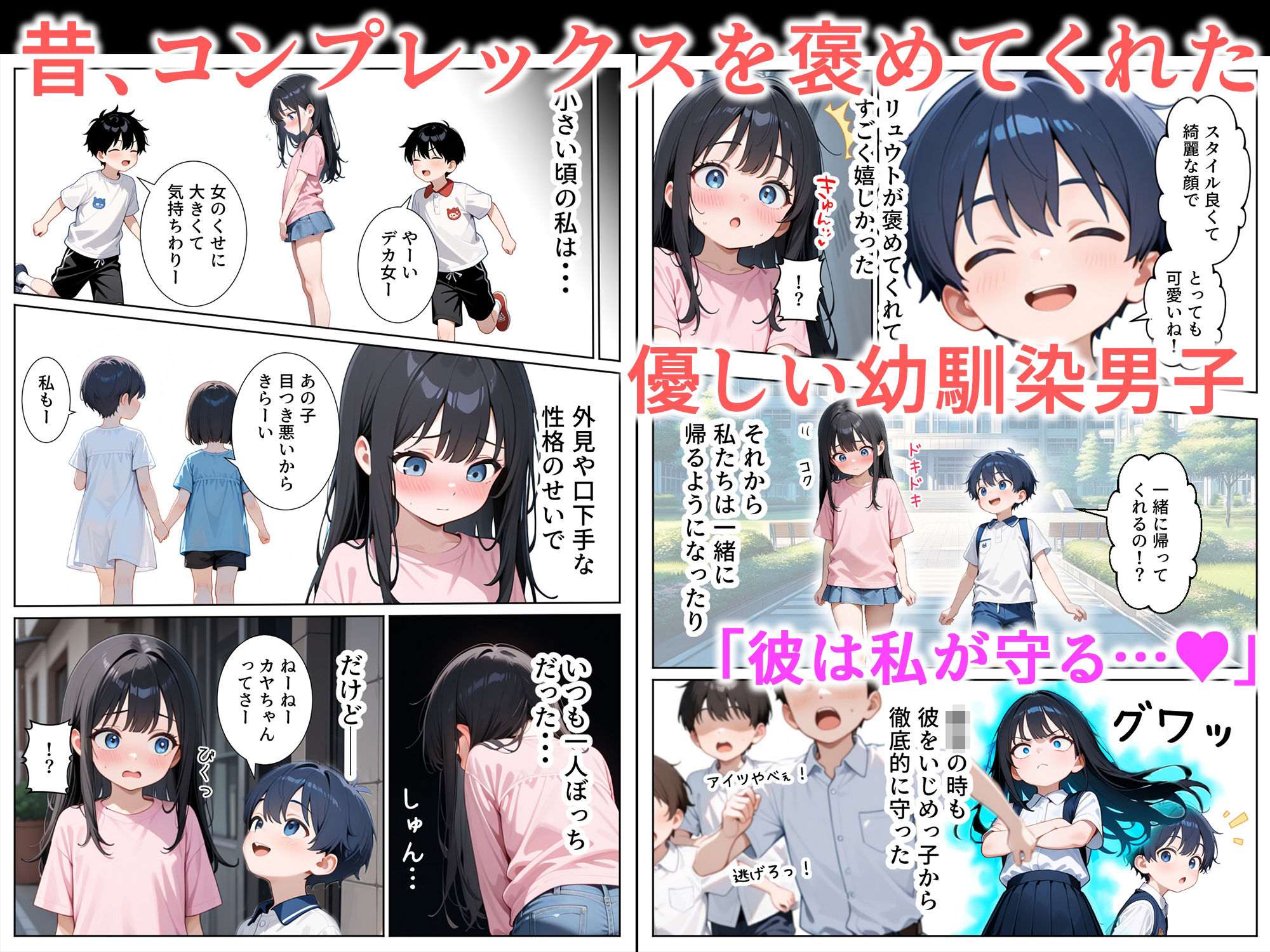 口下手なJ◯彼女の発情セックス サンプル画像2