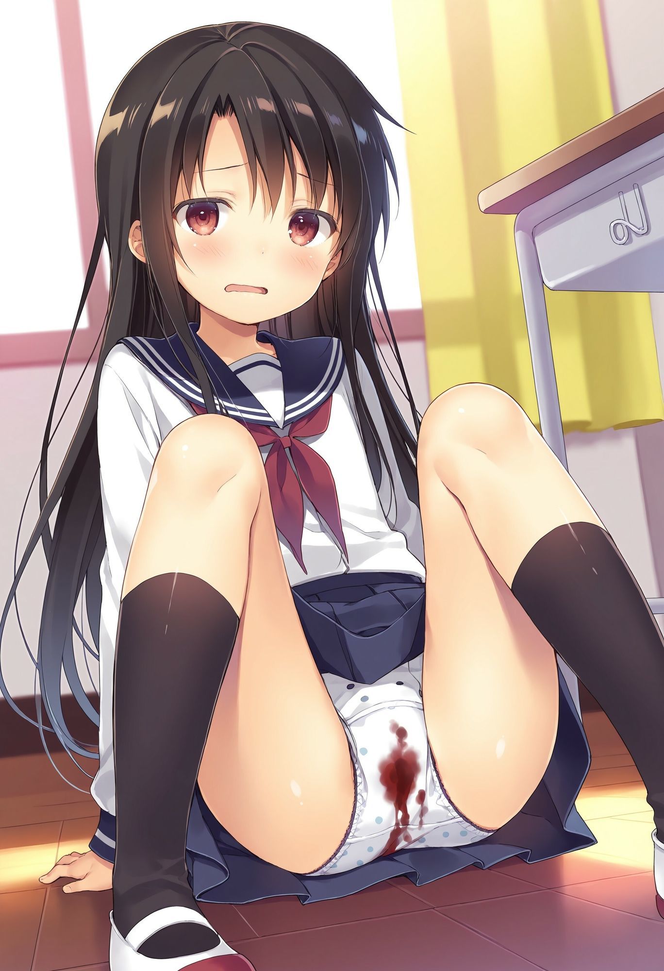 可愛い同級生の汚パンツ  生理編 サンプル画像10