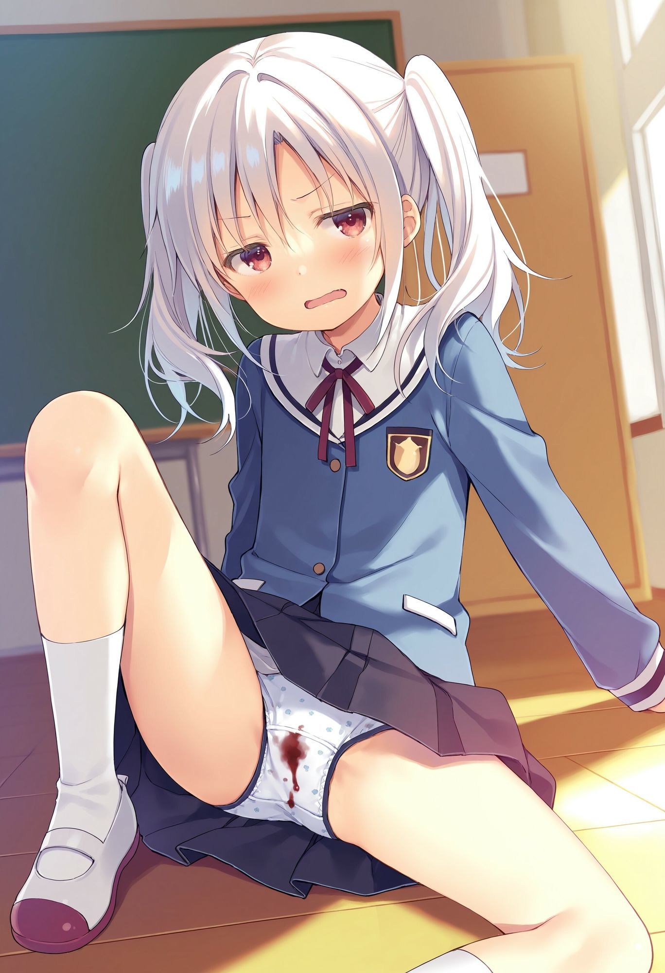 可愛い同級生の汚パンツ  生理編 サンプル画像3