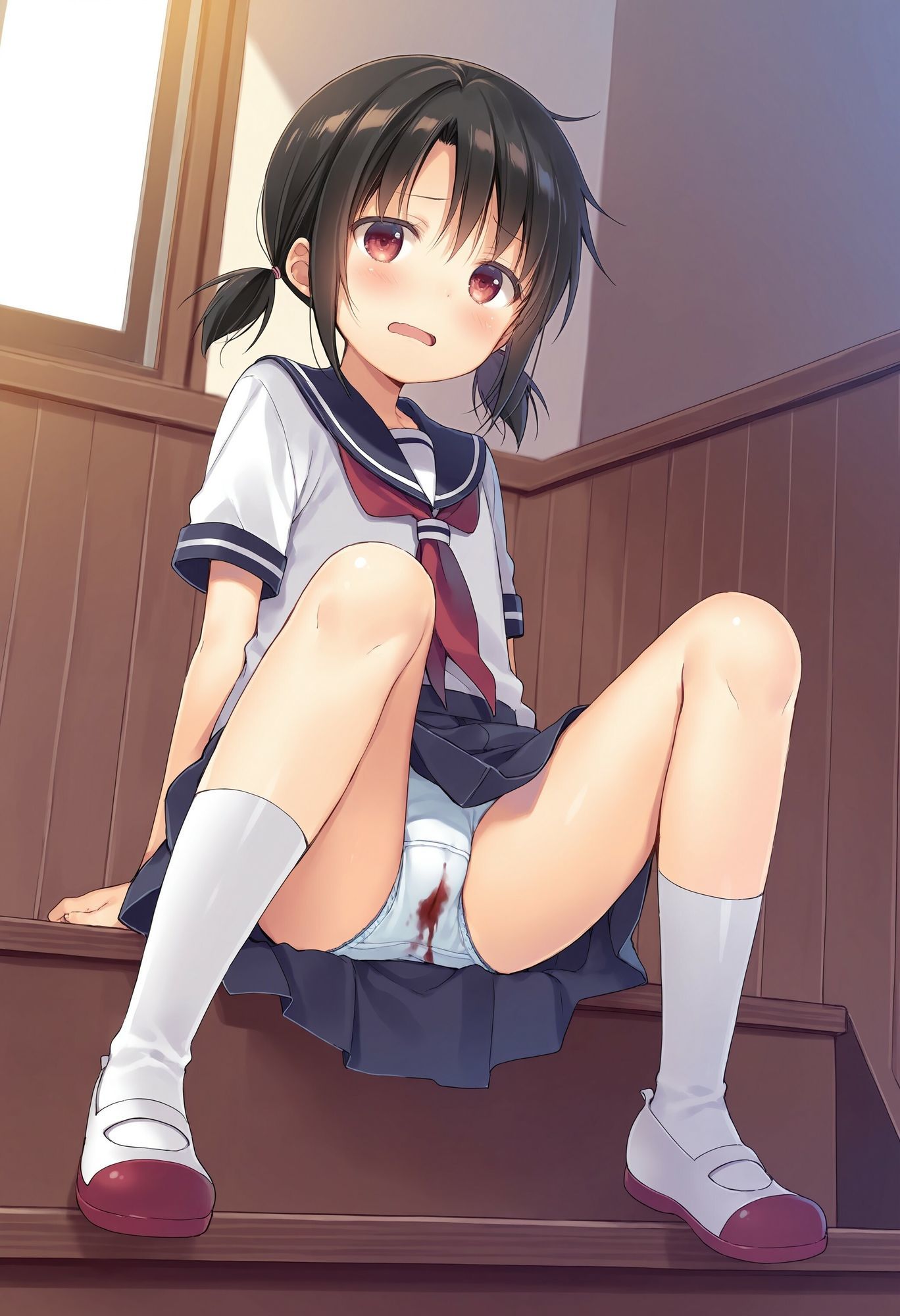 可愛い同級生の汚パンツ  生理編 サンプル画像7