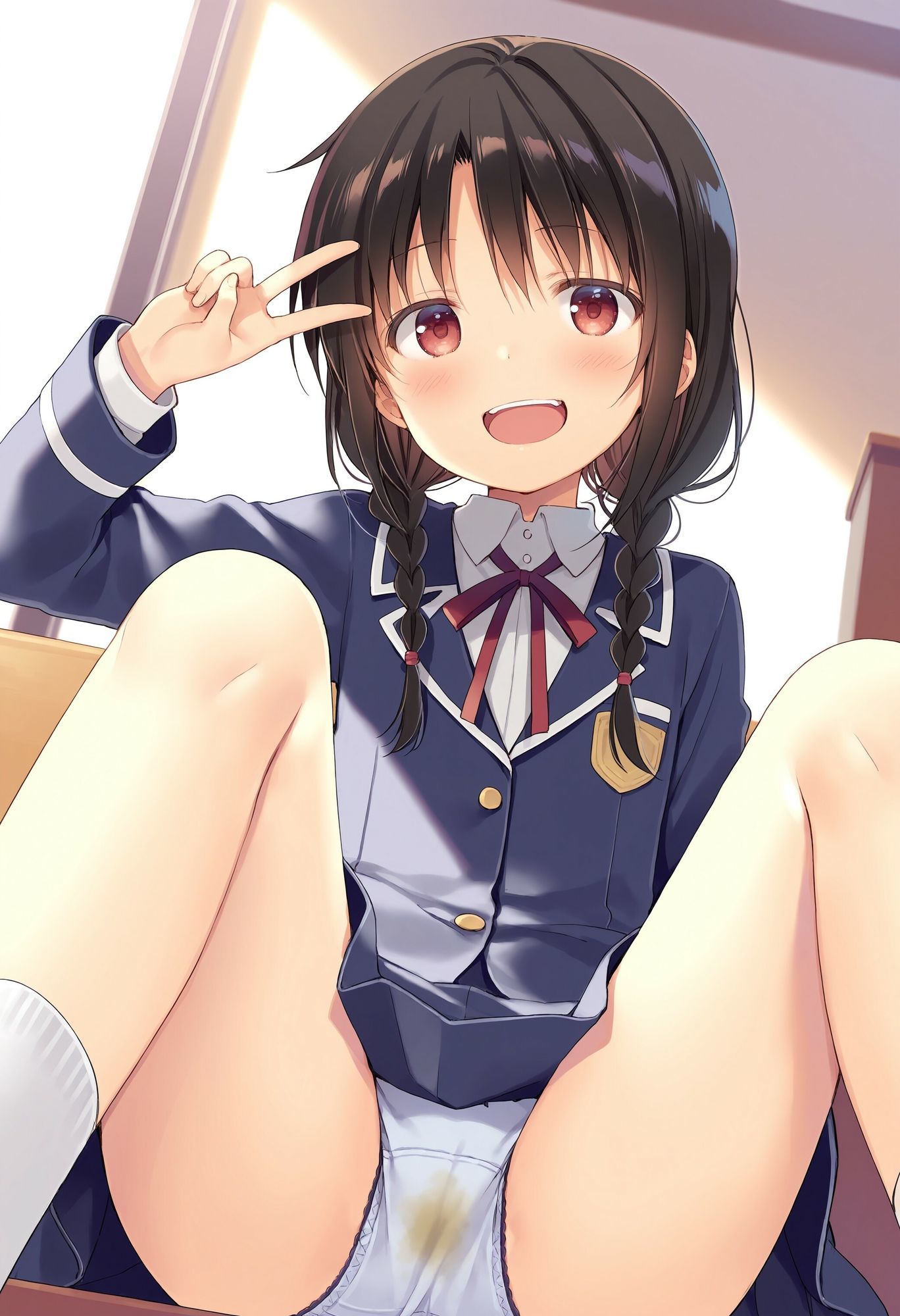 可愛い同級生の汚パンツ サンプル画像10