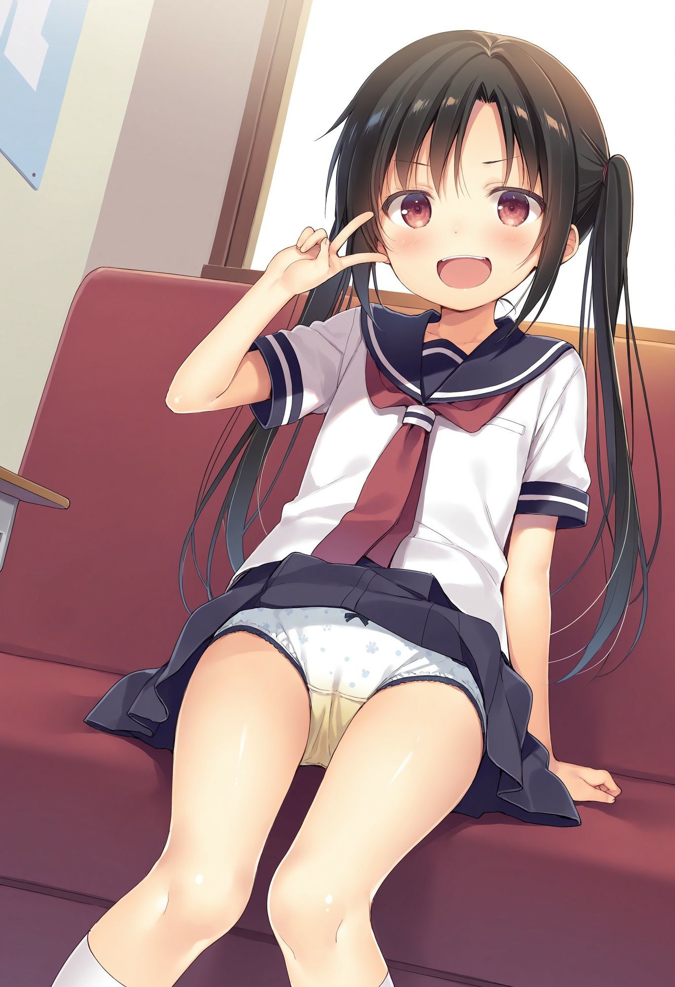 可愛い同級生の汚パンツ サンプル画像1