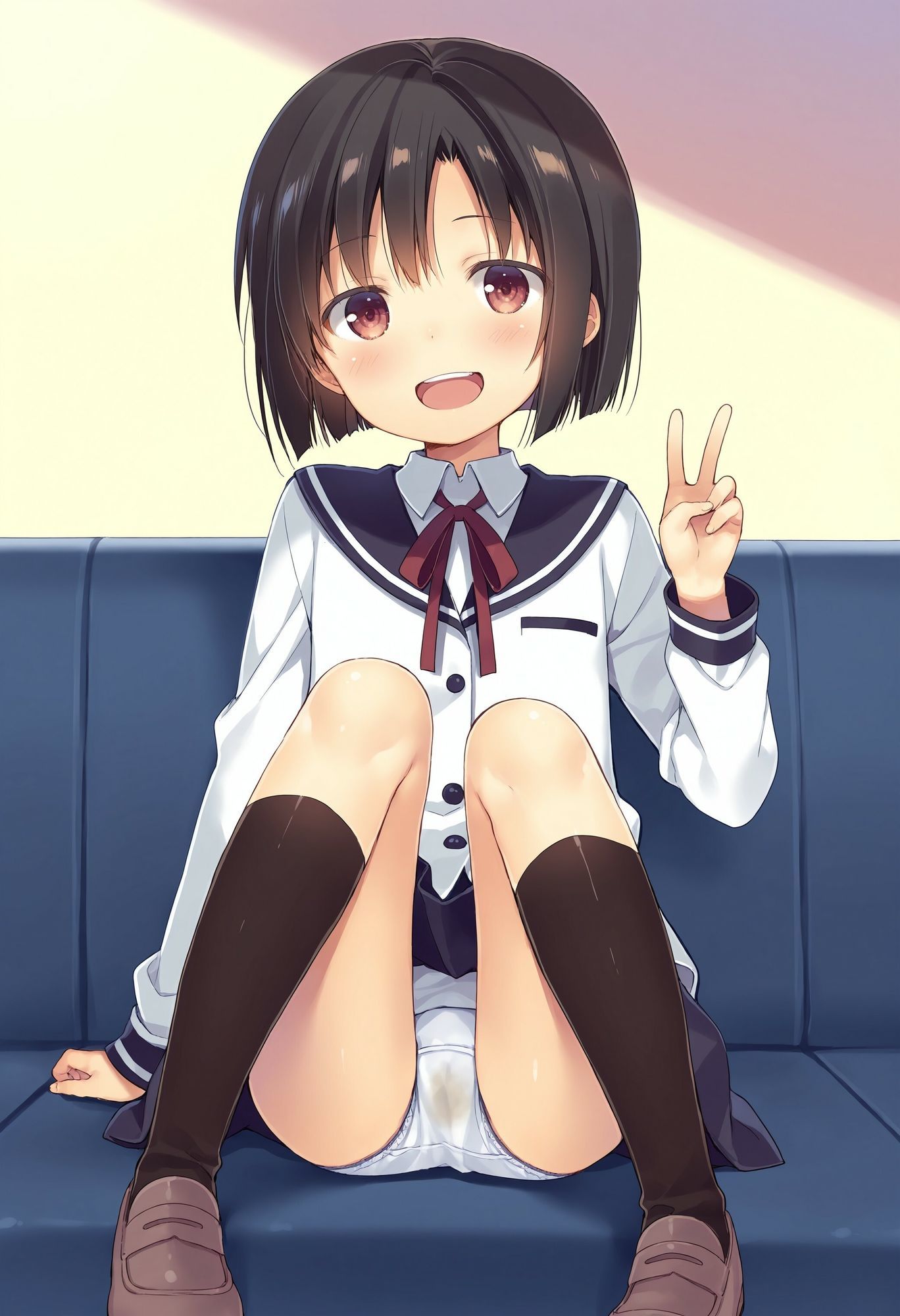 可愛い同級生の汚パンツ サンプル画像2