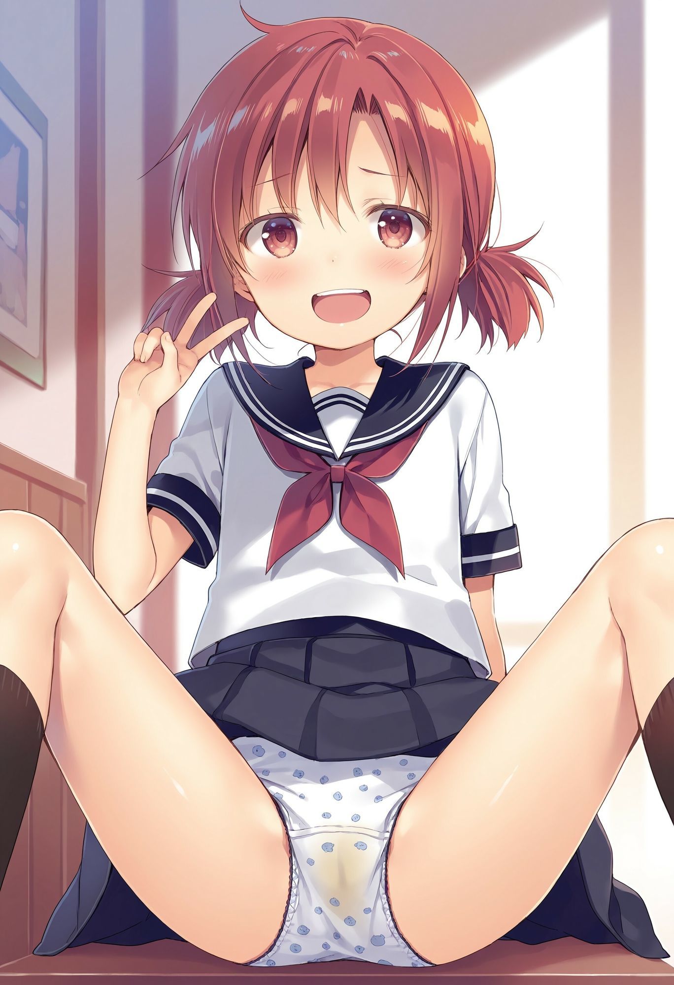 可愛い同級生の汚パンツ サンプル画像5