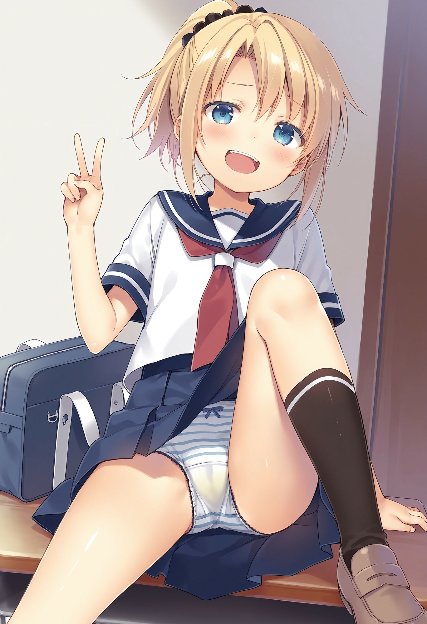 可愛い同級生の汚パンツ サンプル画像9