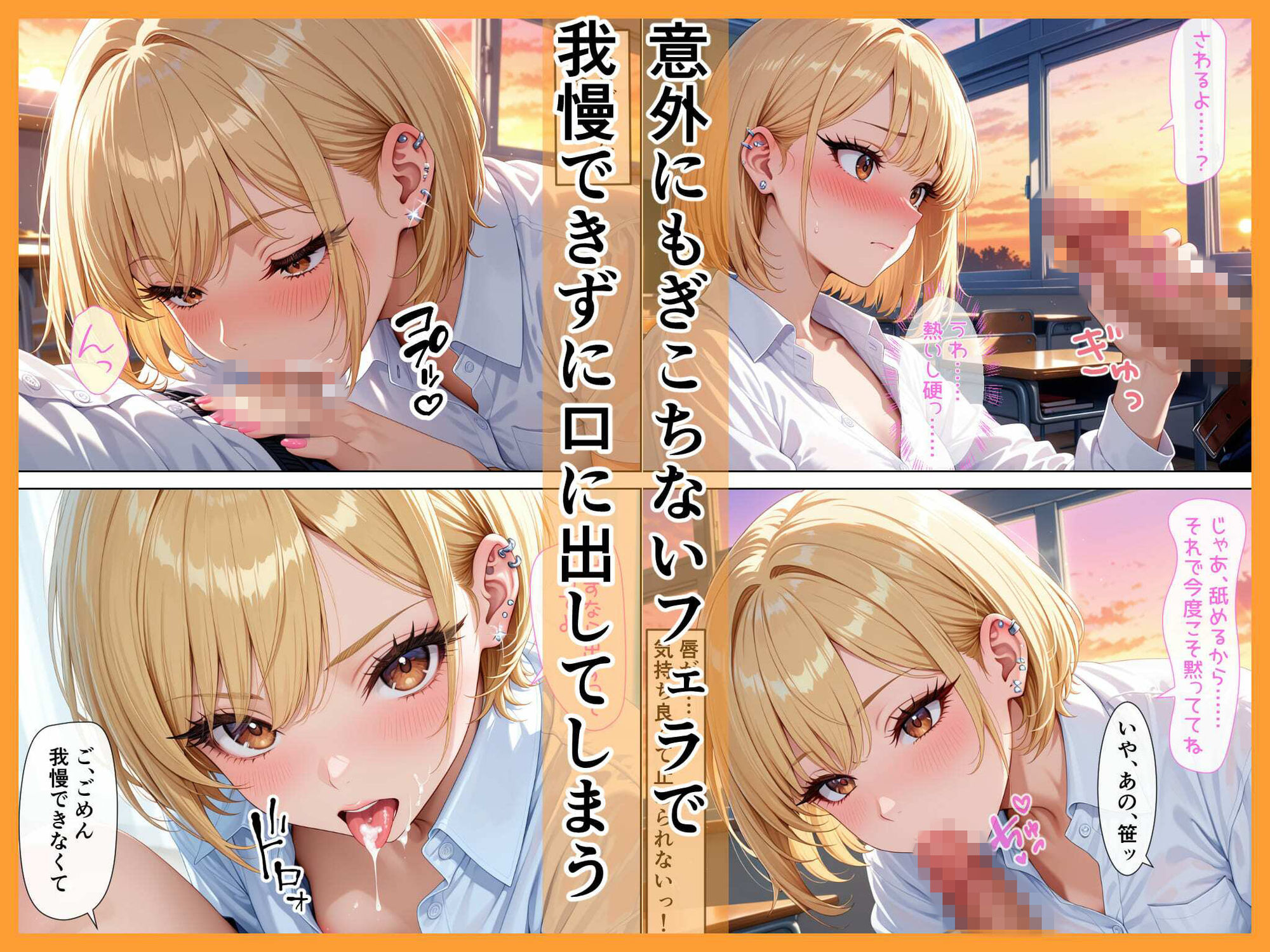 同じクラスで憧れの陽キャギャルとコスプレセックスする話 サンプル画像5