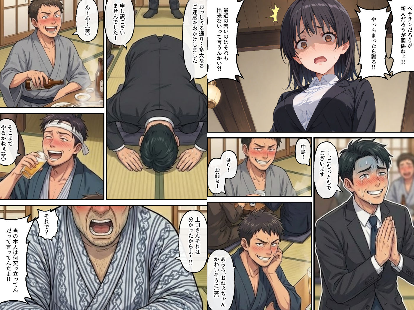 同期の俺が目撃した完璧新人の転落ー美少女清楚ちゃんの致命的な失敗ー サンプル画像2