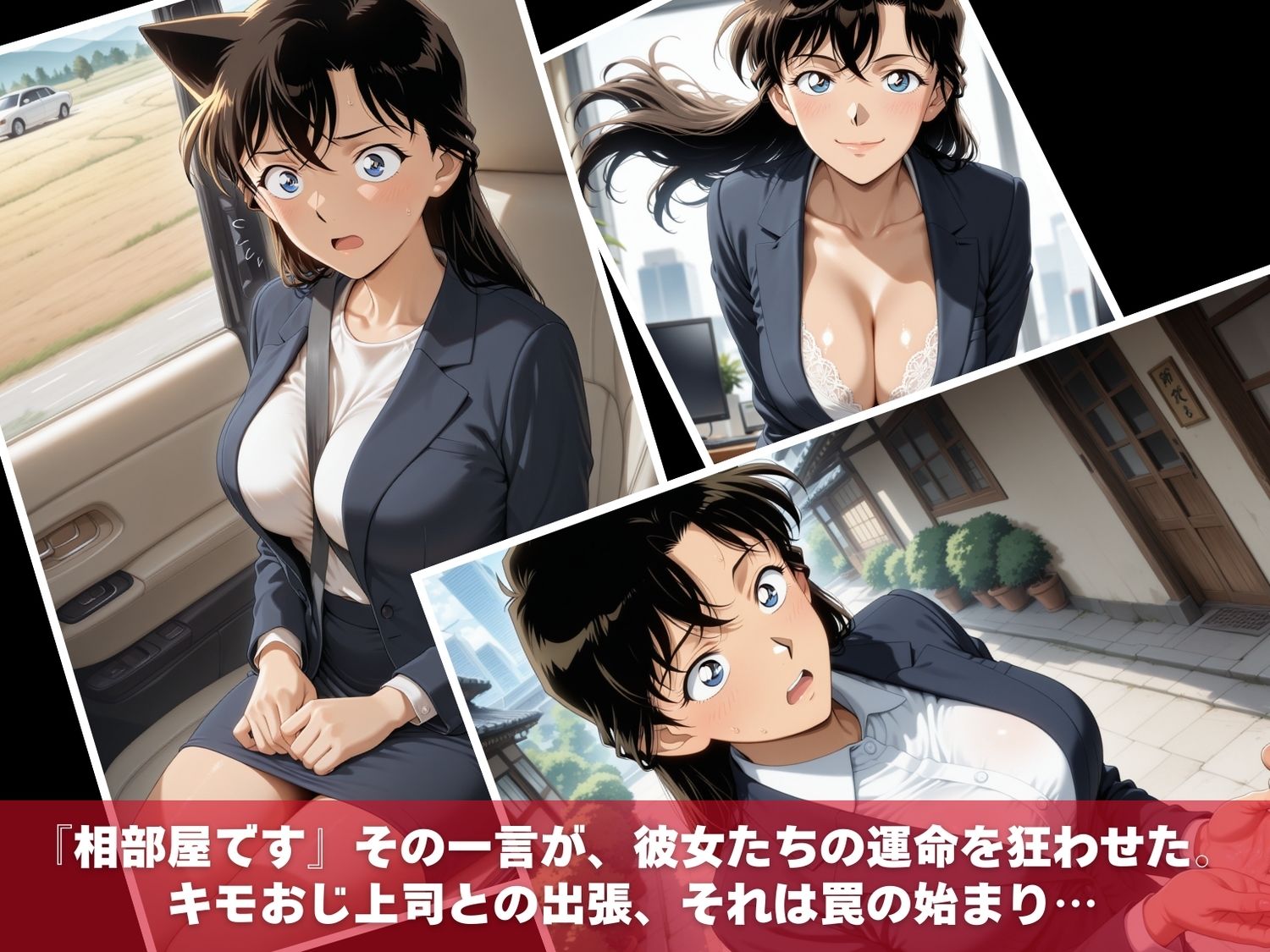 名●偵コナン 温泉出張ファイル〜キモおじ上司の肉便器調教〜 サンプル画像1