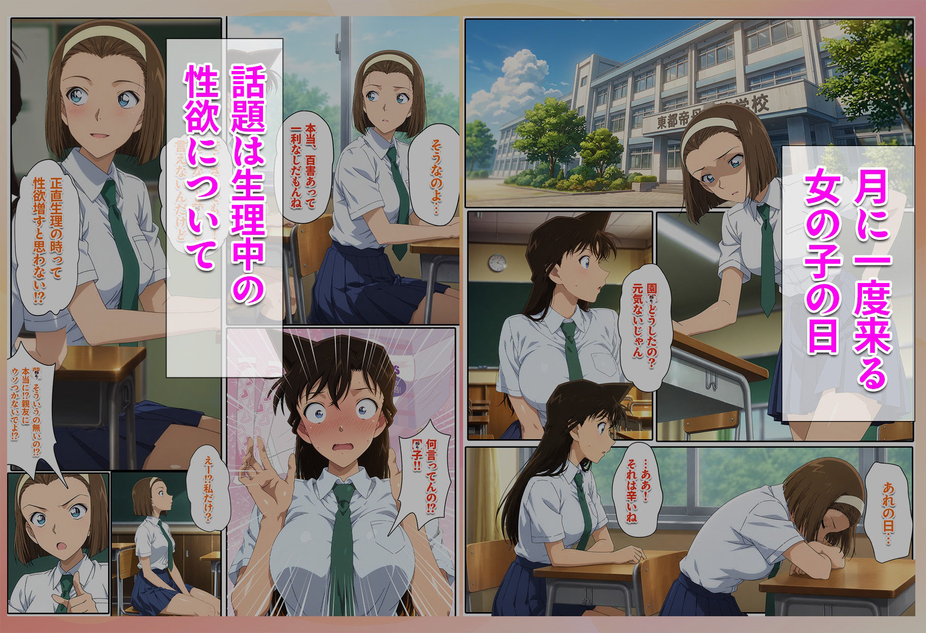 名探偵の三角関係10 サンプル画像1