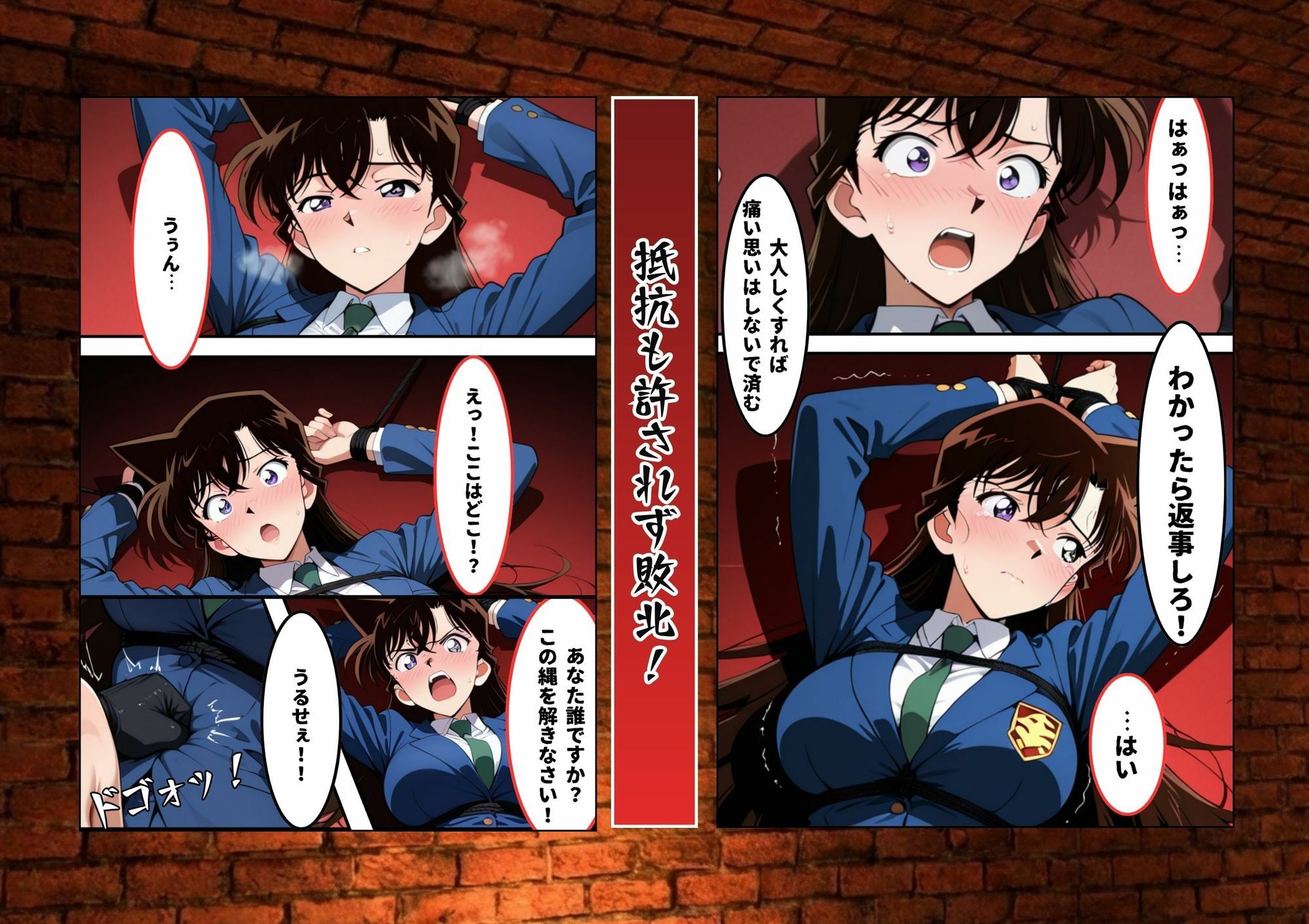 名探偵コカン  漆黒の強●魔（レイパー） サンプル画像4