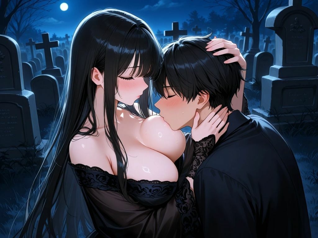 喪服の美女で、ひとぬきっ サンプル画像2