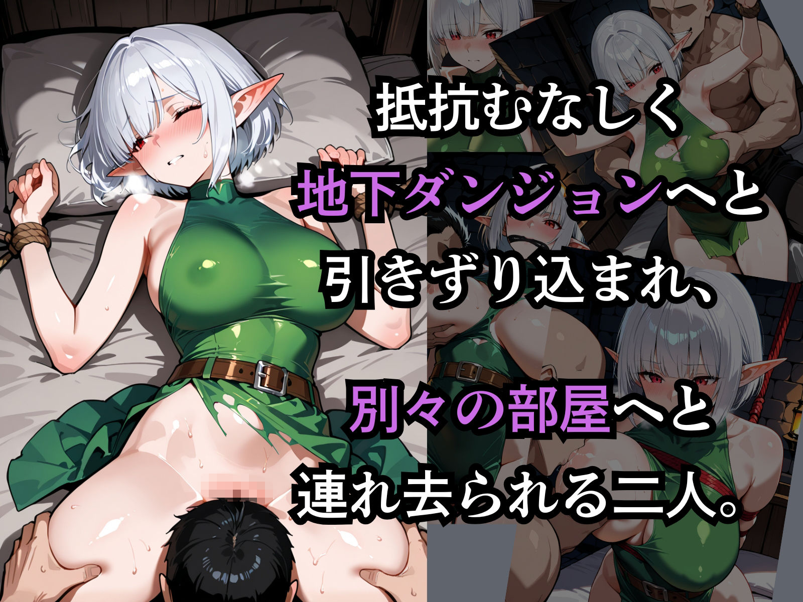 囚われたエルフ ーティアとリリー サンプル画像5