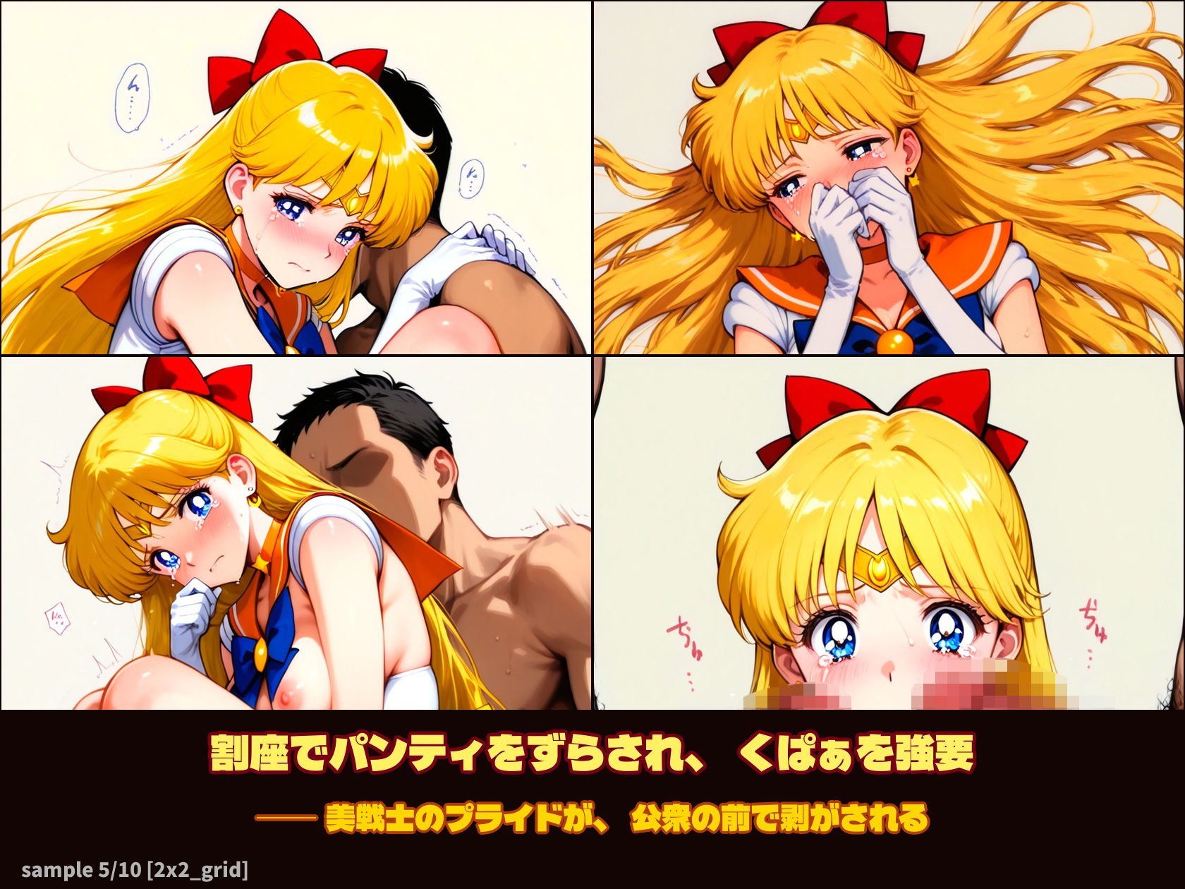囚われたセーラーヒロイン  囚人のジレンマ  ヴィーナス編 サンプル画像1