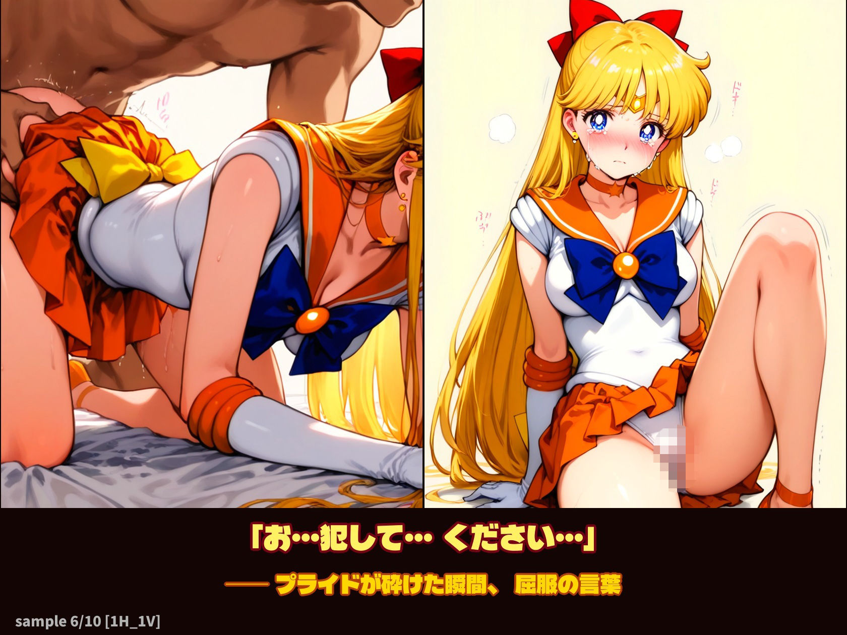 囚われたセーラーヒロイン  囚人のジレンマ  ヴィーナス編 サンプル画像2