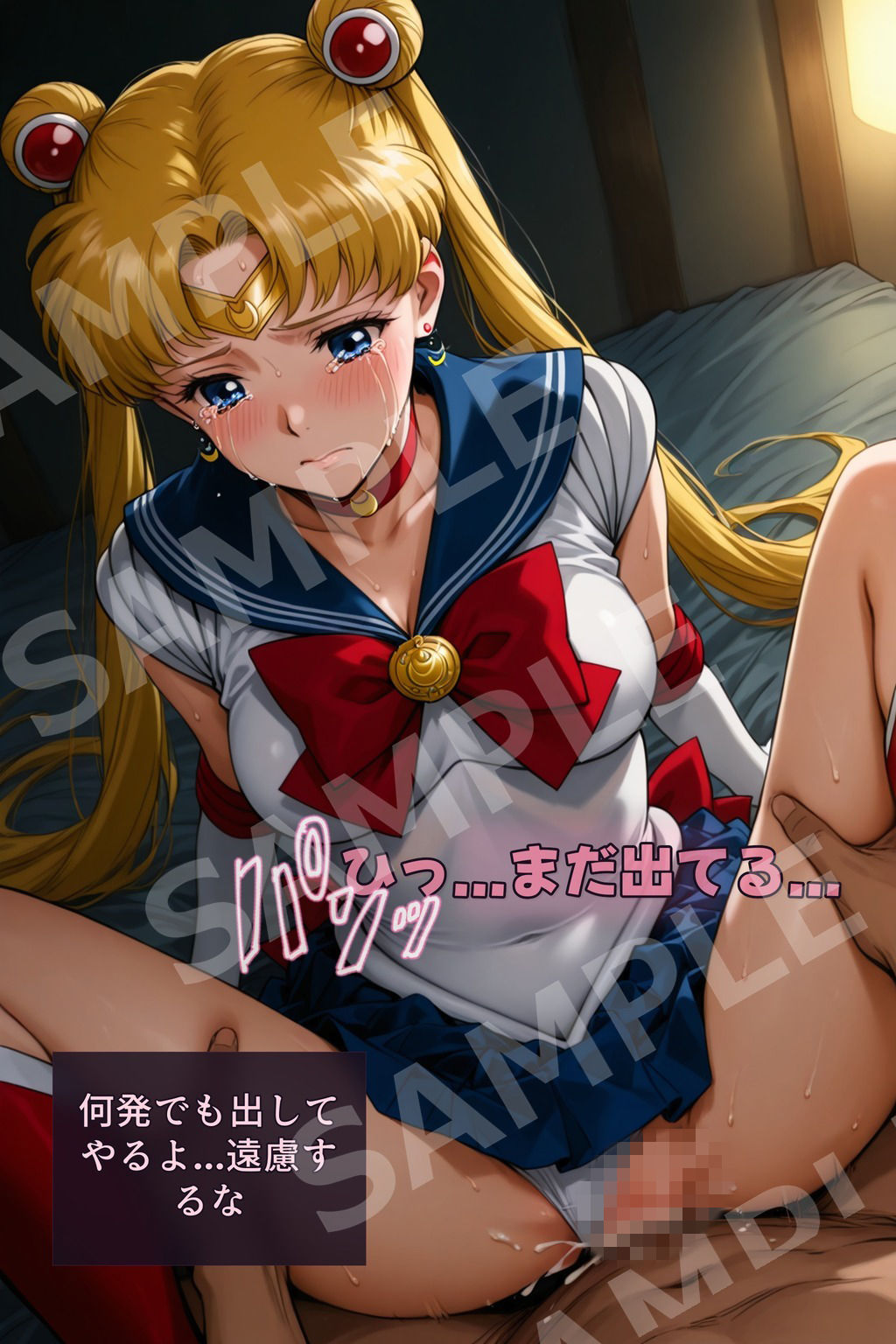 囚われたセーラーヒロイン達。囚人のジレンマ  「仲間を救うには、自分の体を差し出すしかなかった――」 サンプル画像9