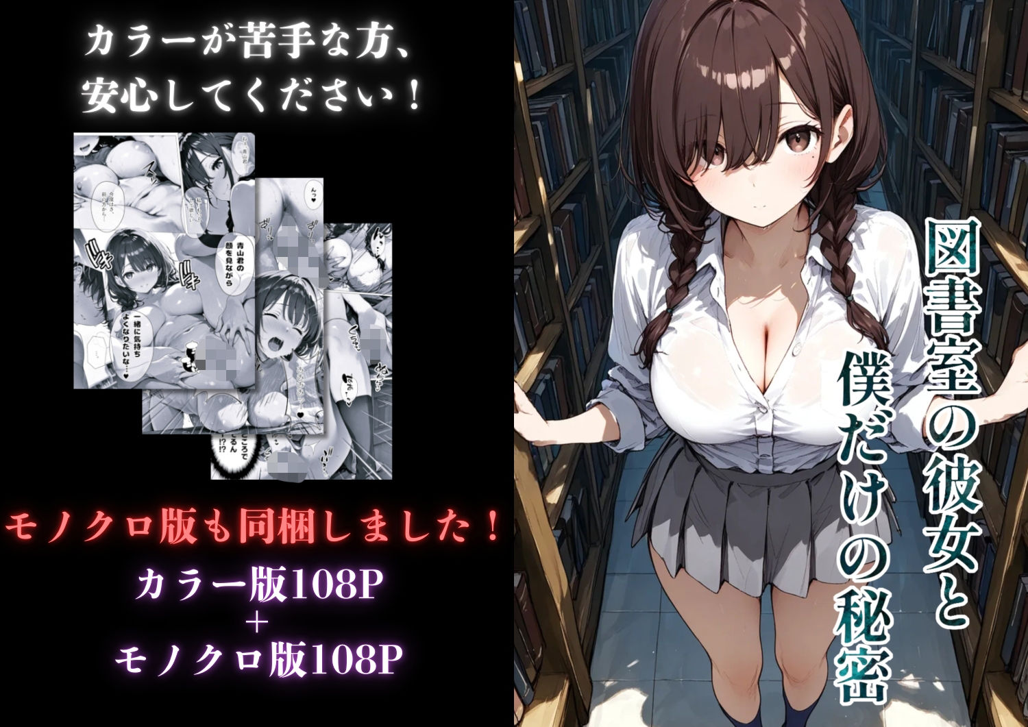 図書室の彼女と僕だけの秘密 サンプル画像9